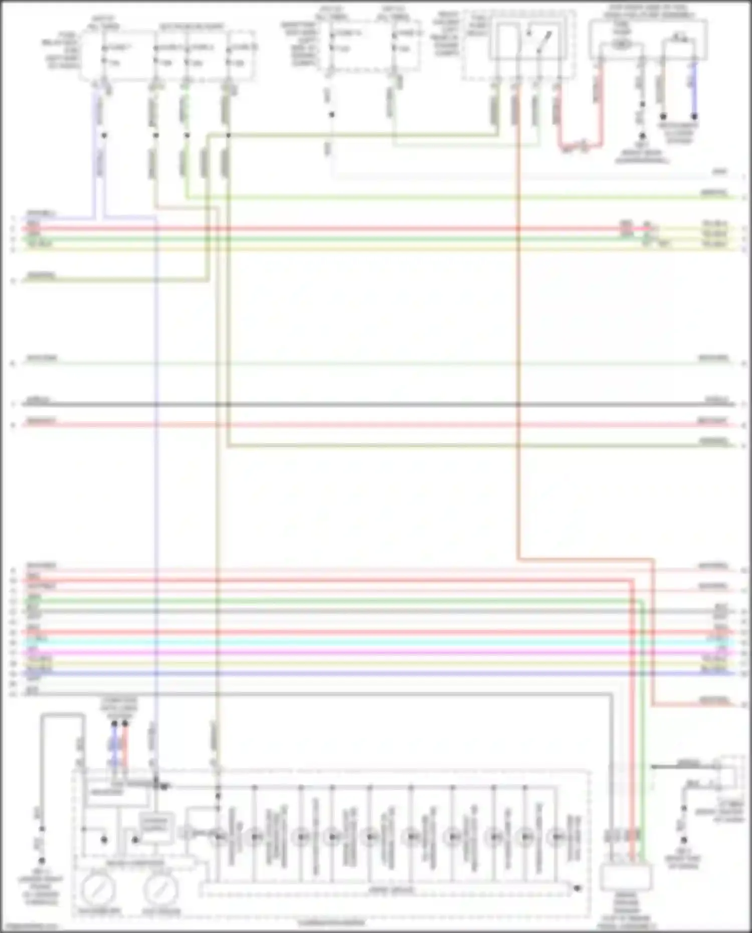 Crosstrek Subaru I facelift (2015-2017): Wiring diagram engine performance 2.0l hybrid (9 of 11)