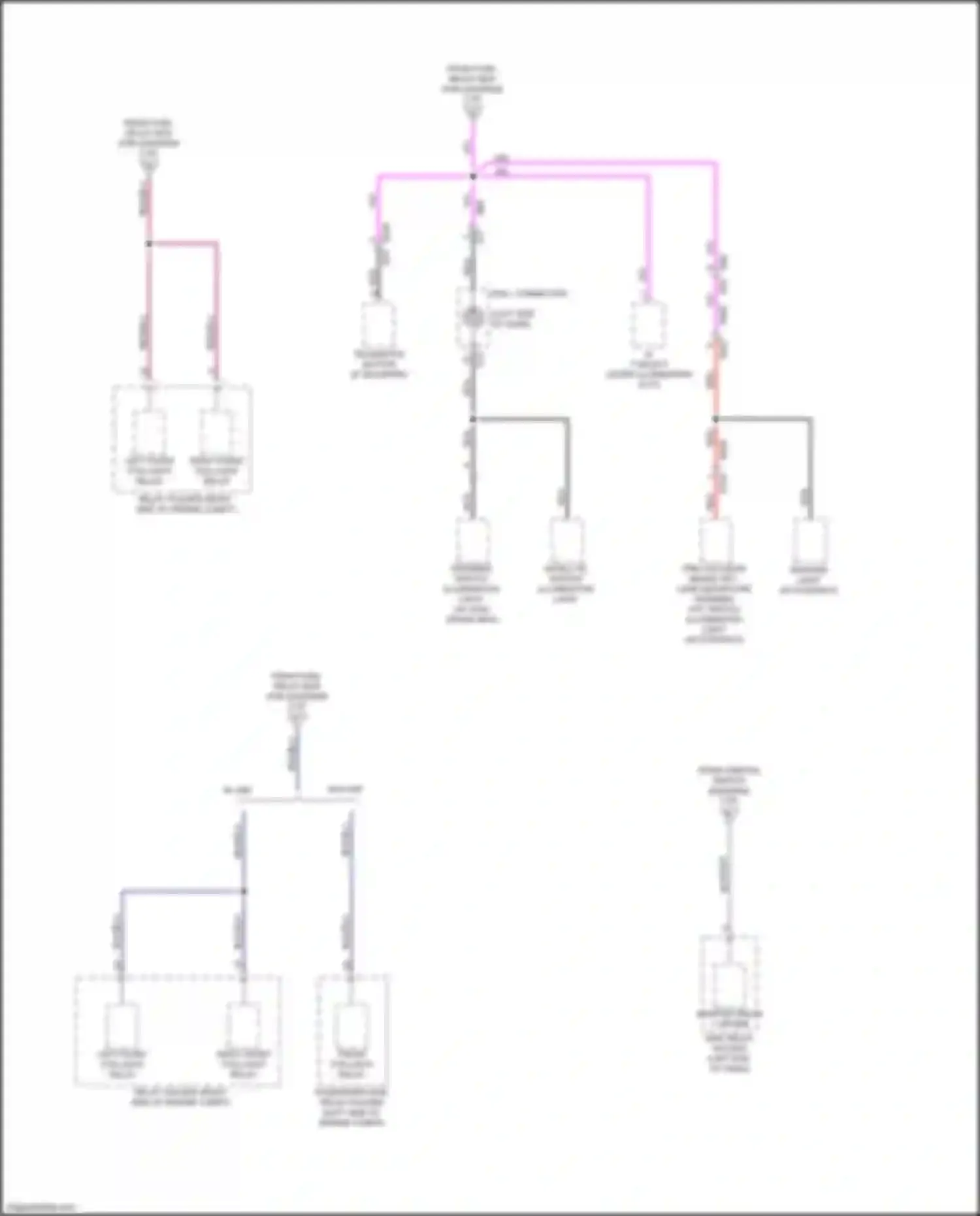Wiring diagram a/t select lever illumination for Subaru Crosstrek I facelift (2015-2017) (2 of 3)