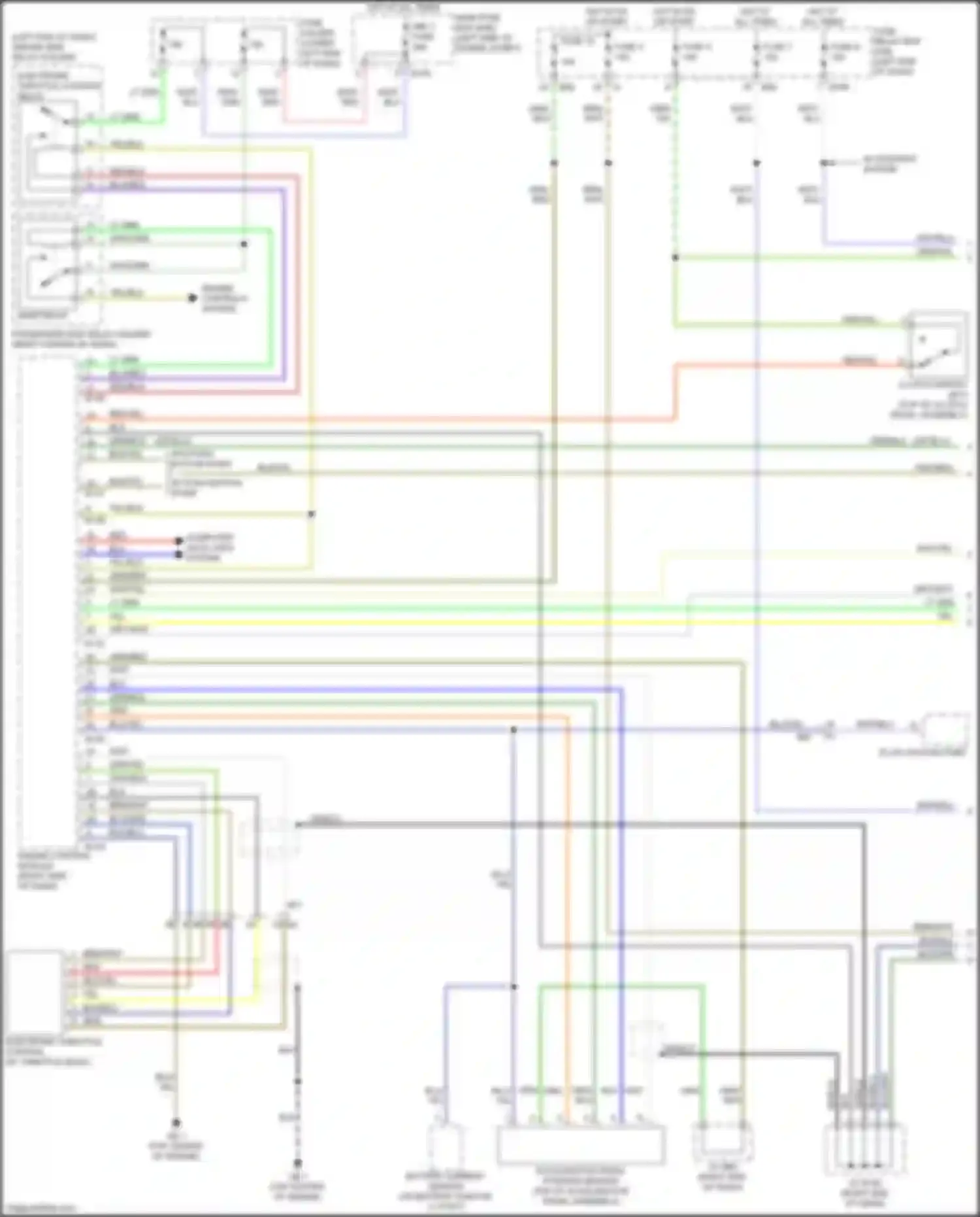 Wiring diagram battery current sensor for Subaru Crosstrek I facelift (2015-2017) (2 of 3)