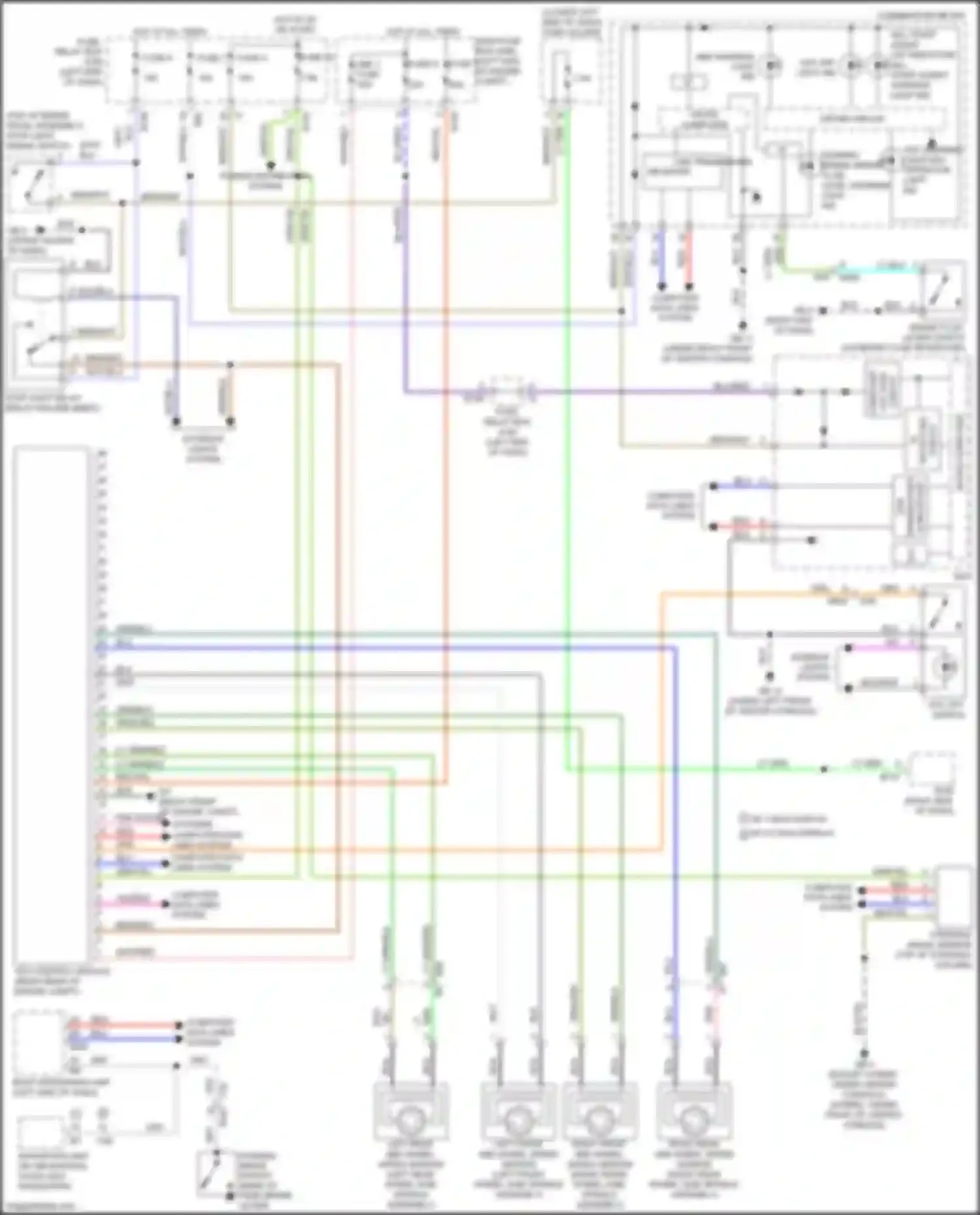 Wiring diagram computer data lines system for Subaru Crosstrek I facelift (2015-2017) (53 of 87)