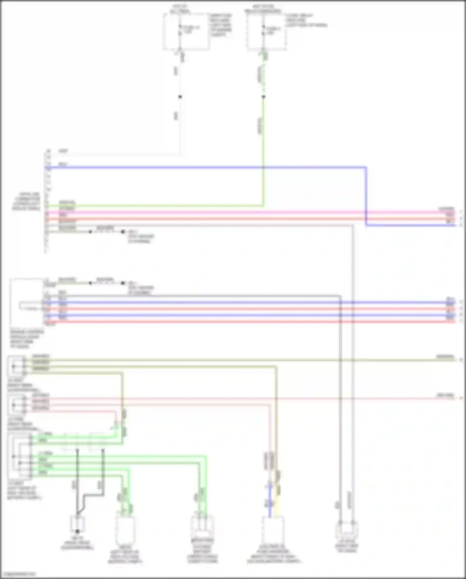 Wiring diagram data link connector for Subaru Crosstrek I facelift (2015-2017) (1 of 9)