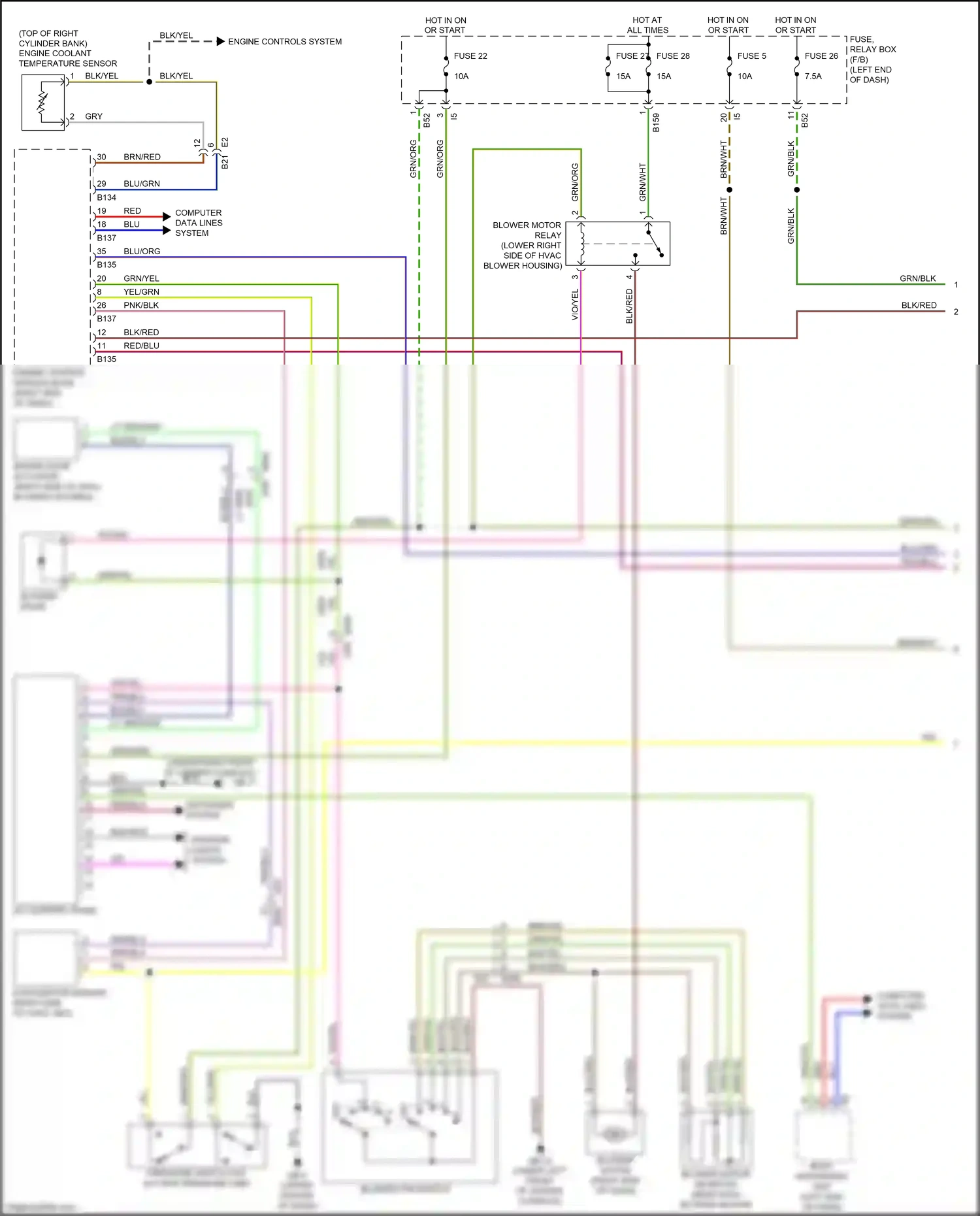 Subaru Crosstrek I facelift (2015-2017) engine control module (ecm) wiring diagram  (6 of 7)