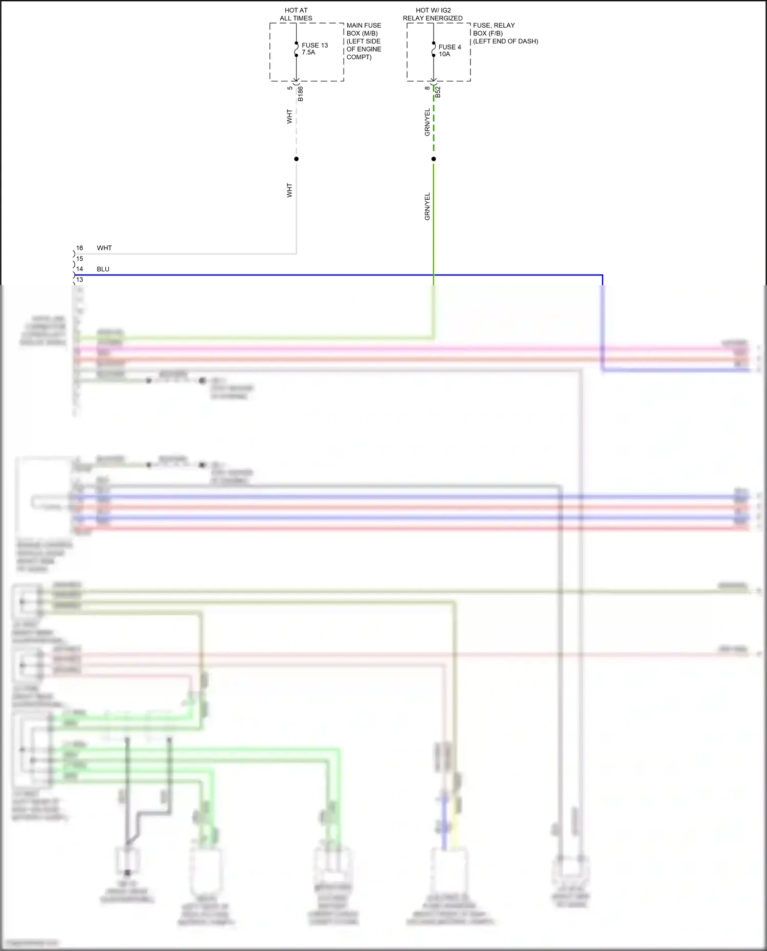 Subaru Crosstrek I facelift (2015-2017) engine control module (ecm) wiring diagram  (2 of 7)