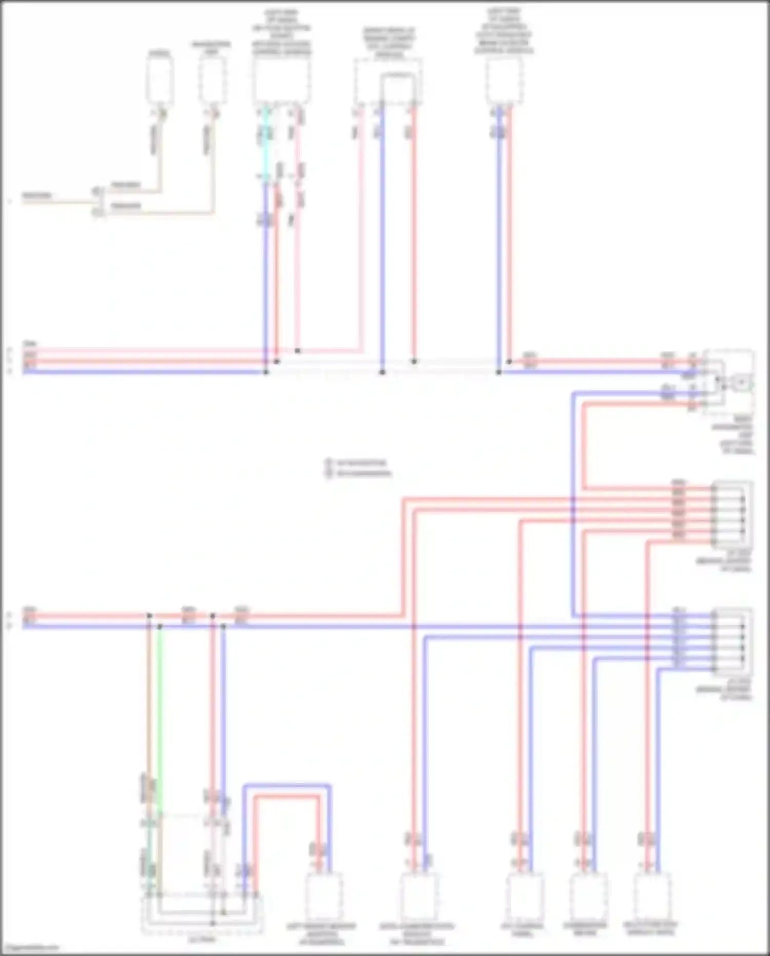 Wiring diagram keyless access control module for Subaru Crosstrek I facelift (2015-2017) (2 of 21)