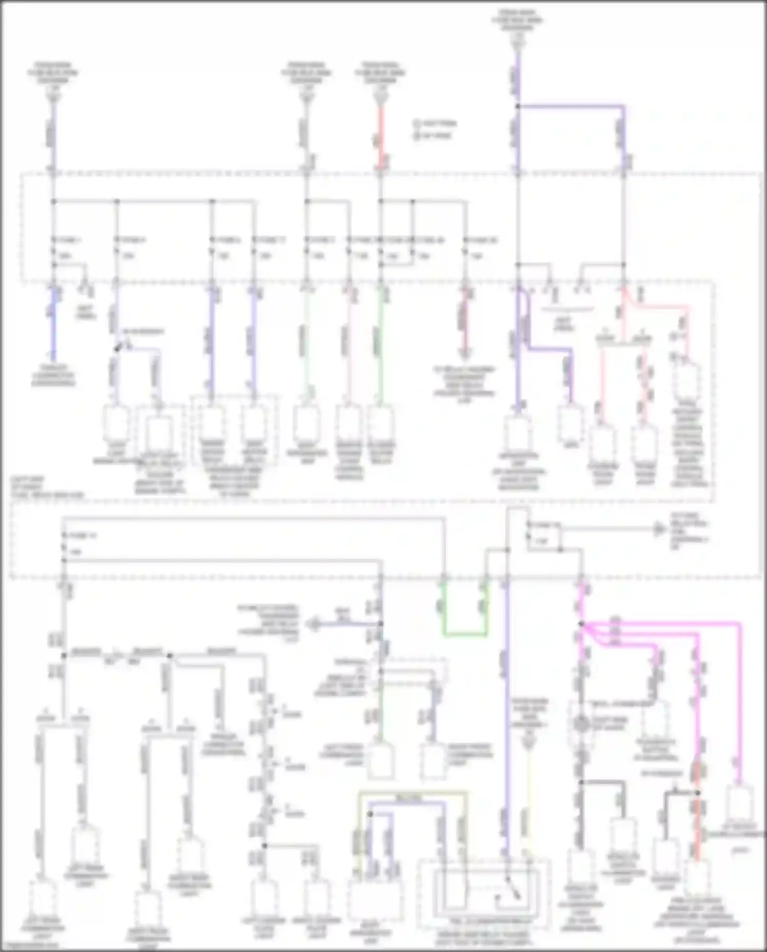 Wiring diagram right rear combination light for Subaru Crosstrek I facelift (2015-2017) (6 of 6)