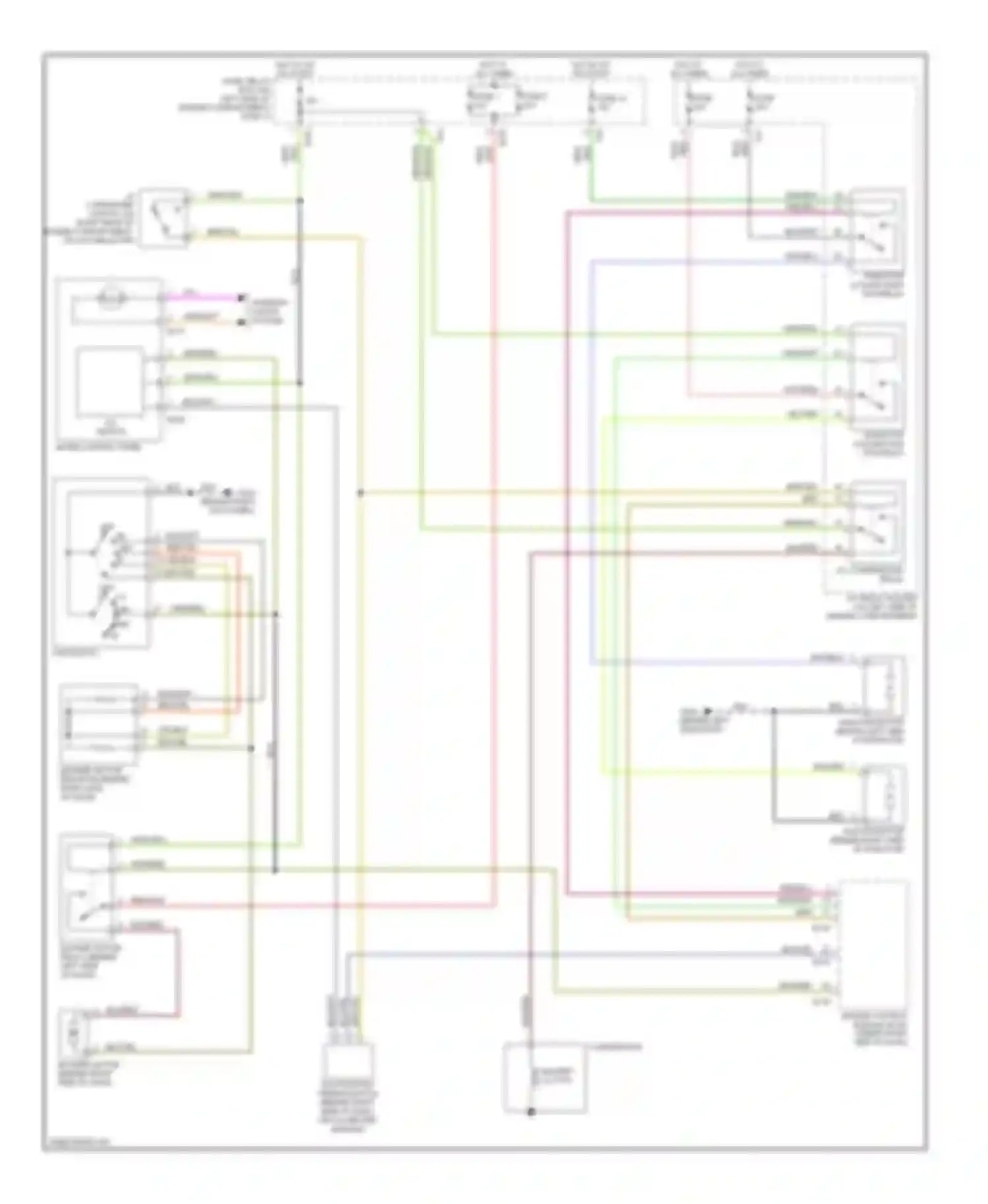 Forester Subaru SF facelift (2000-2002): Manual a/c circuit