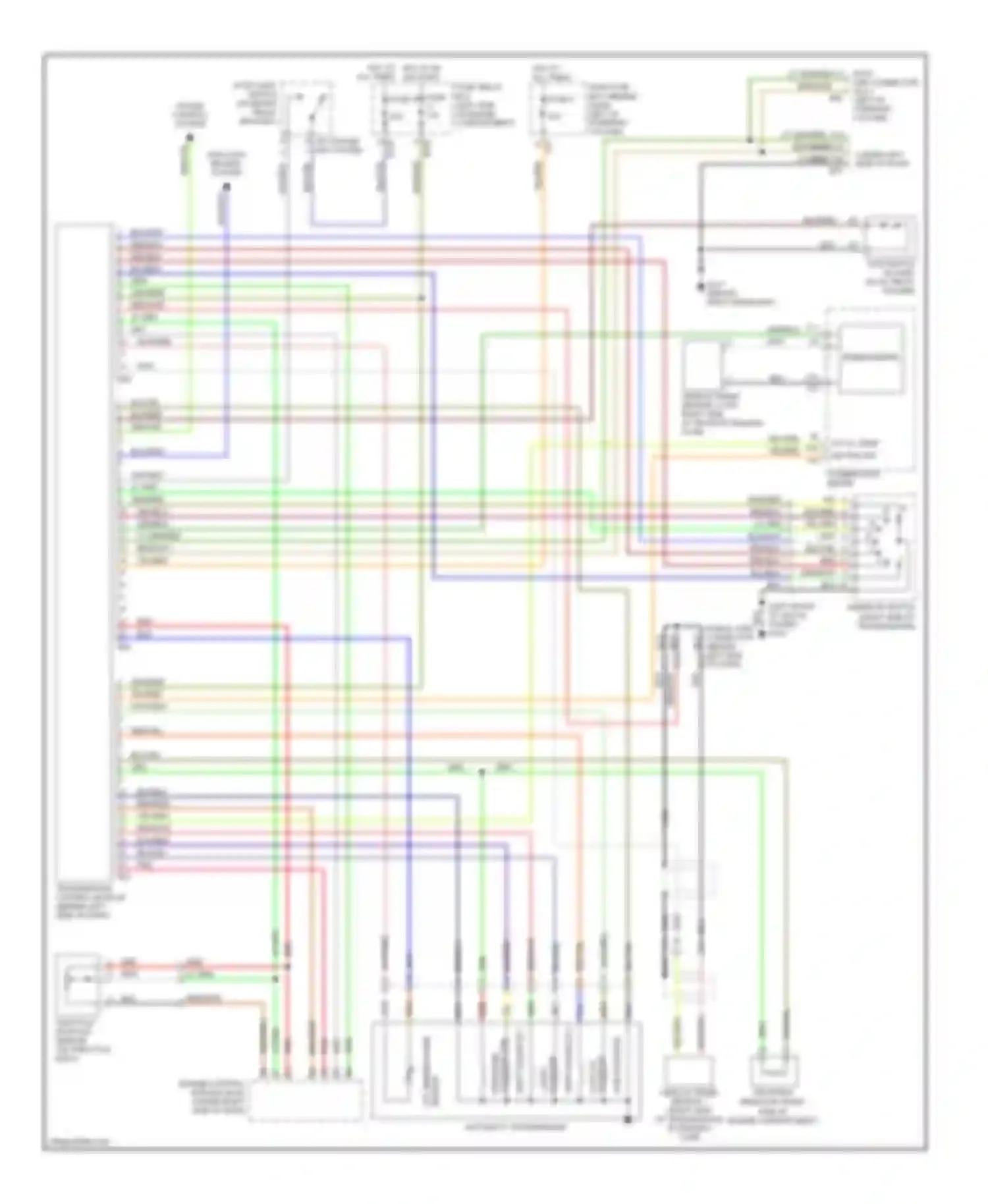 Forester Subaru SF (1997-2000): A/t circuit