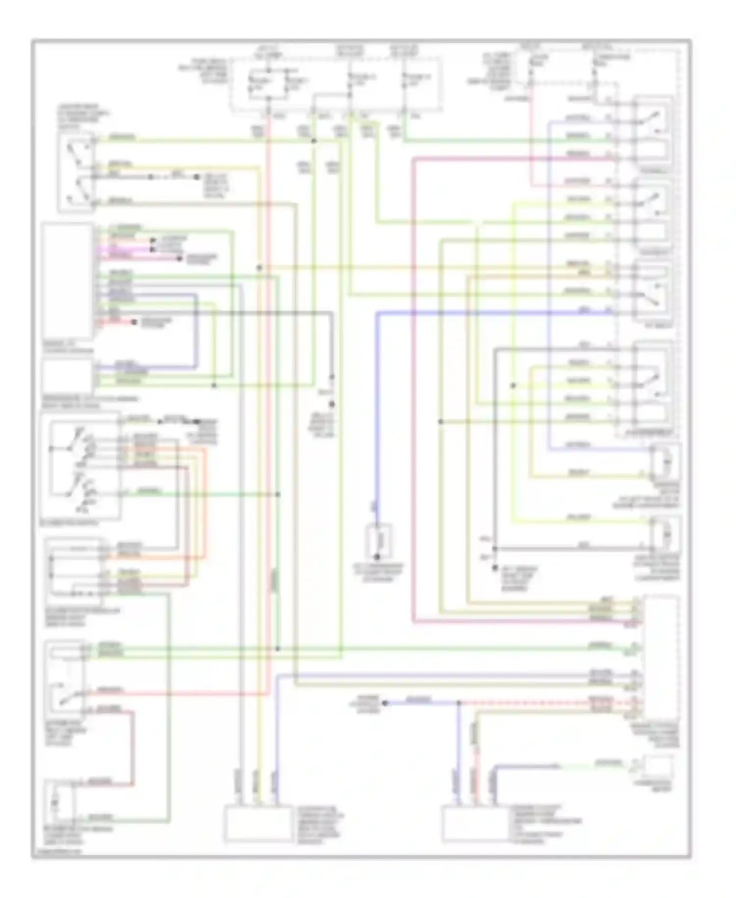 Forester Subaru SG facelift (2005-2008): Manual a/c circuit