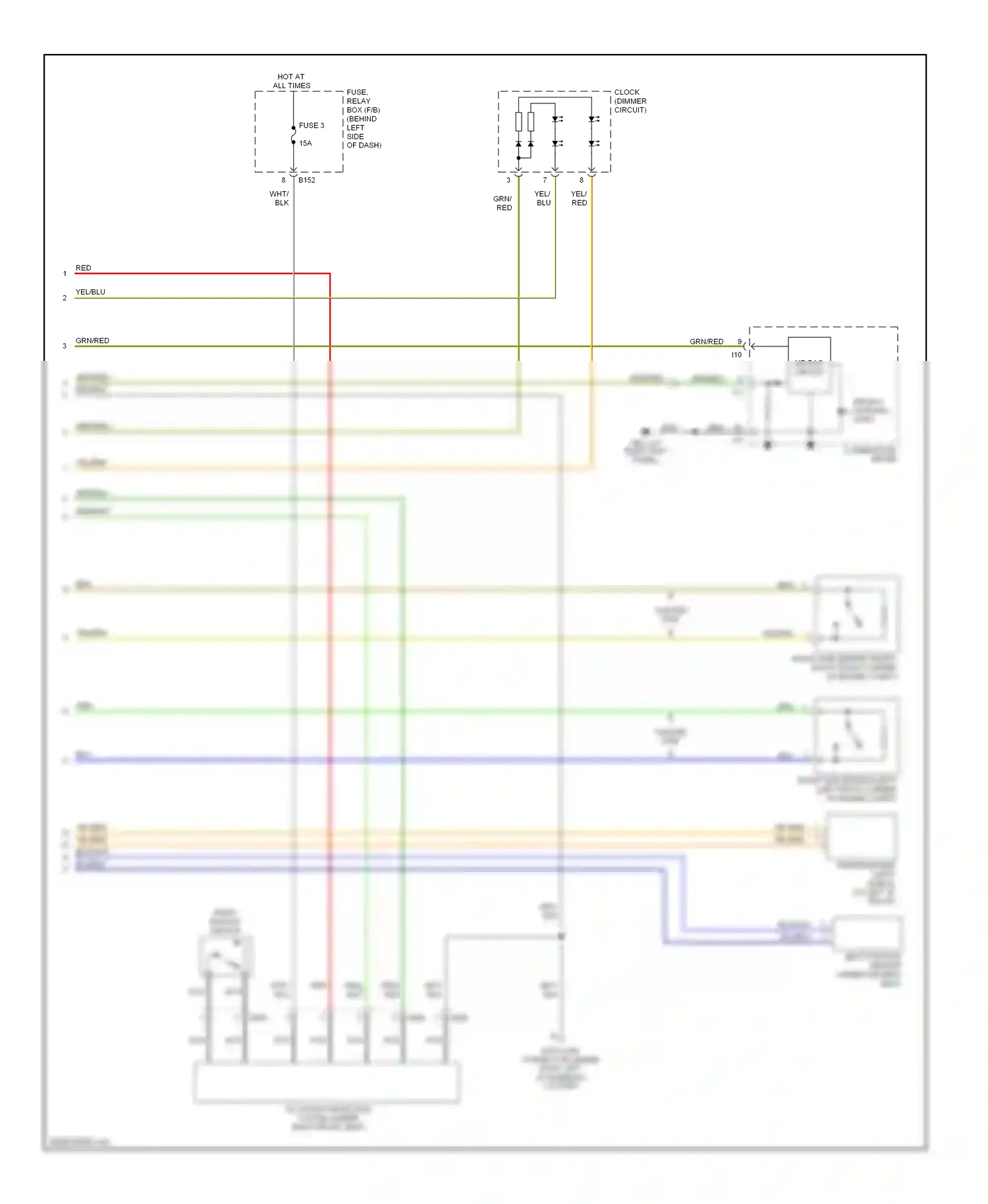Wiring diagram nca for Subaru Forester SG facelift (2005-2008) (39 of 40)