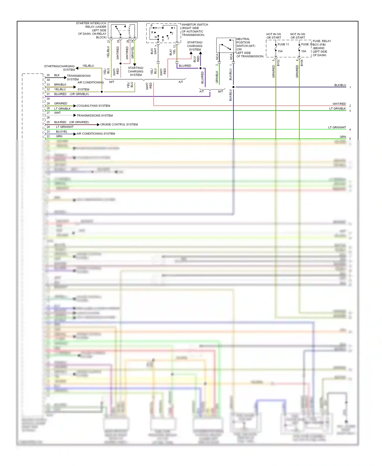 Wiring diagram org/ for Subaru Forester SG facelift (2005-2008) (10 of 24)