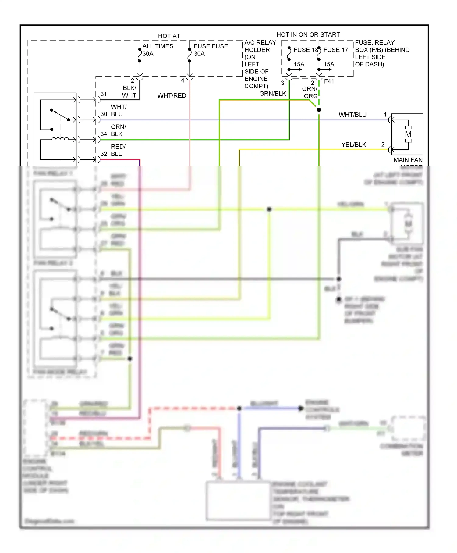 Wiring diagram org/ for Subaru Forester SG facelift (2005-2008) (1 of 24)