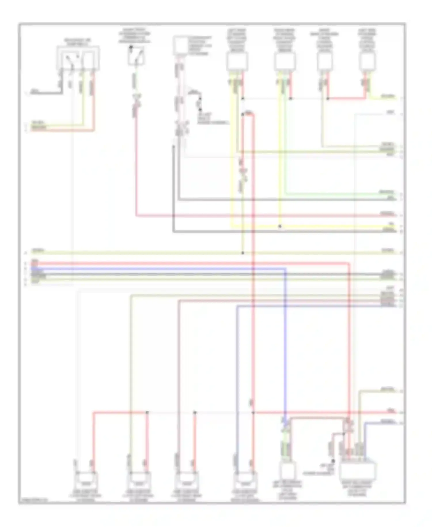 Forester Subaru SH facelift (2010-2013): Wiring diagram engine performance 2.5l turbo (4 of 5)