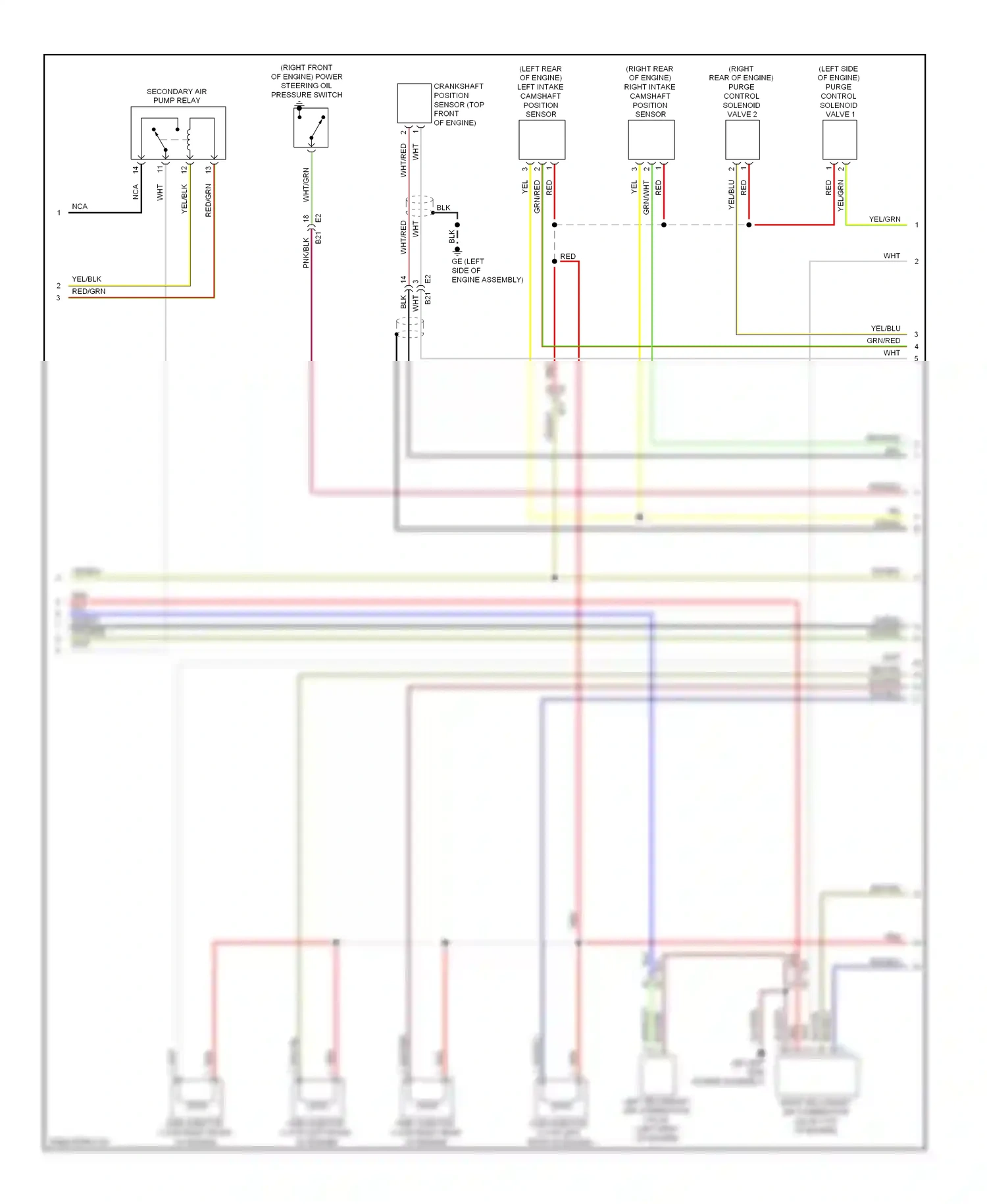 Wiring diagram blk for Subaru Forester SH facelift (2010-2013) (29 of 62)