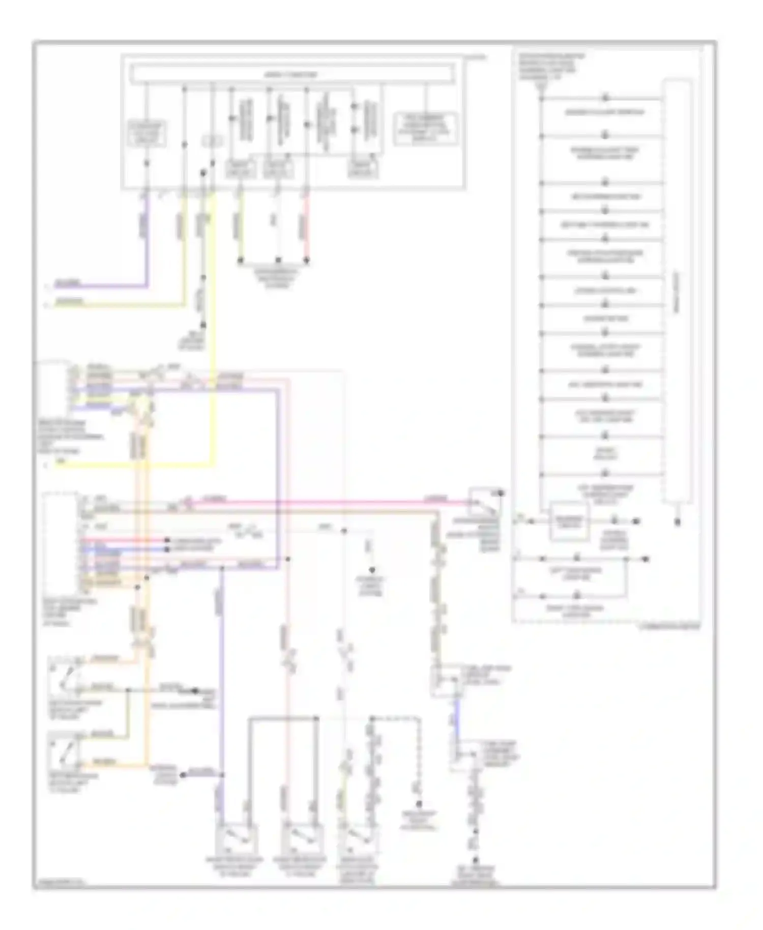 Wiring diagram computer data lines system for Subaru Forester SH facelift (2010-2013) (15 of 34)