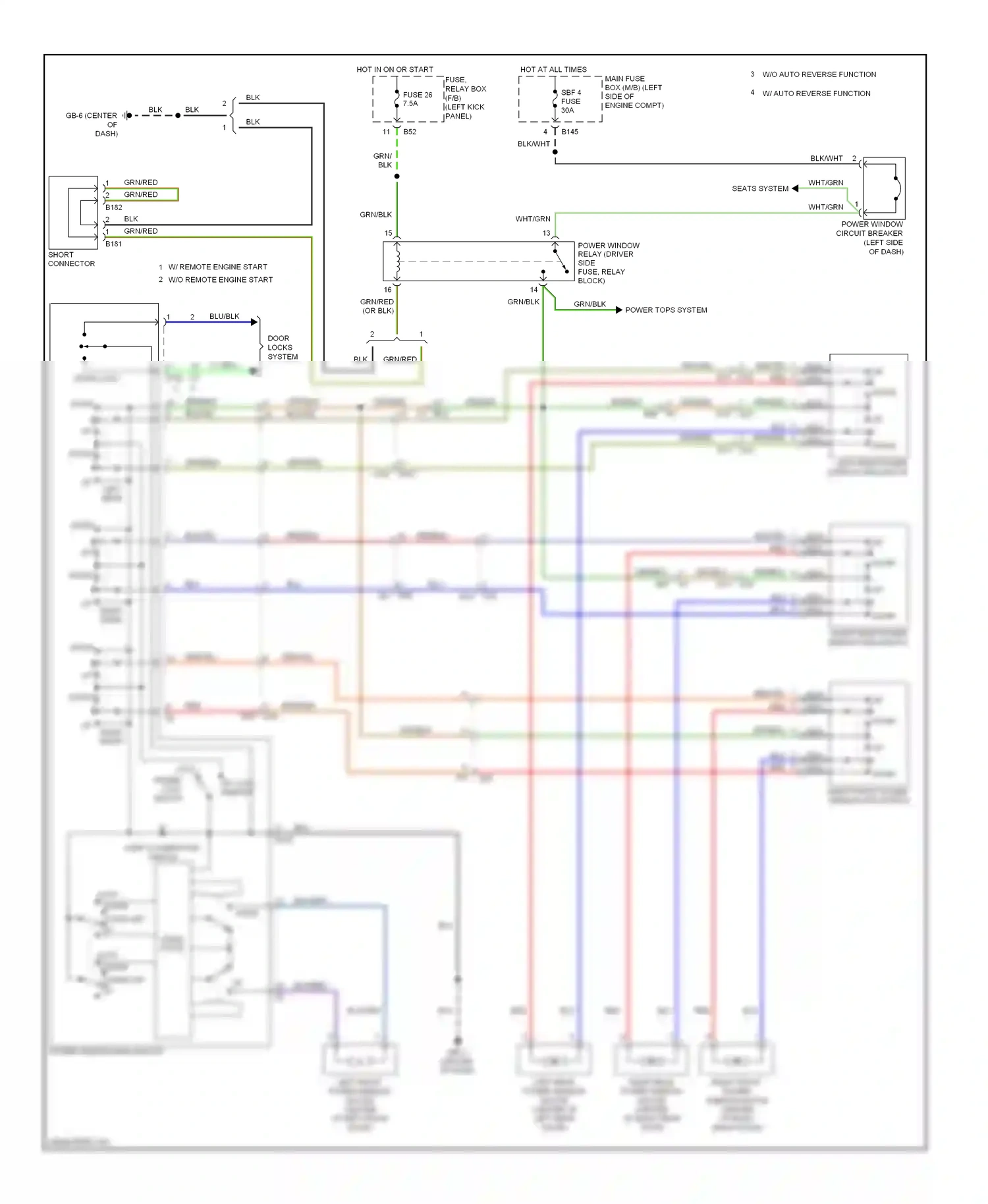 Wiring diagram grn for Subaru Forester SH facelift (2010-2013) (32 of 42)