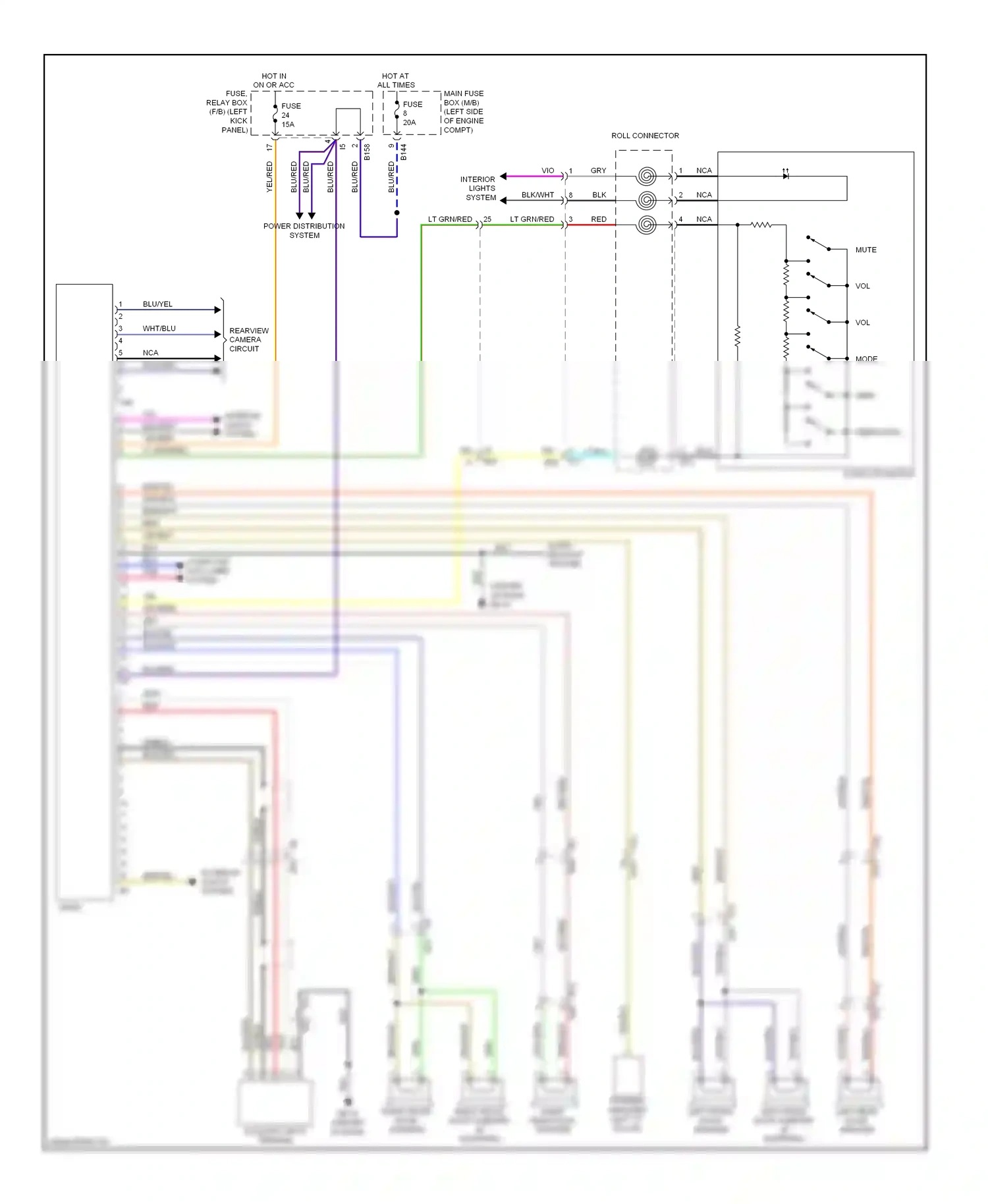 Wiring diagram gry for Subaru Forester SH facelift (2010-2013) (24 of 28)