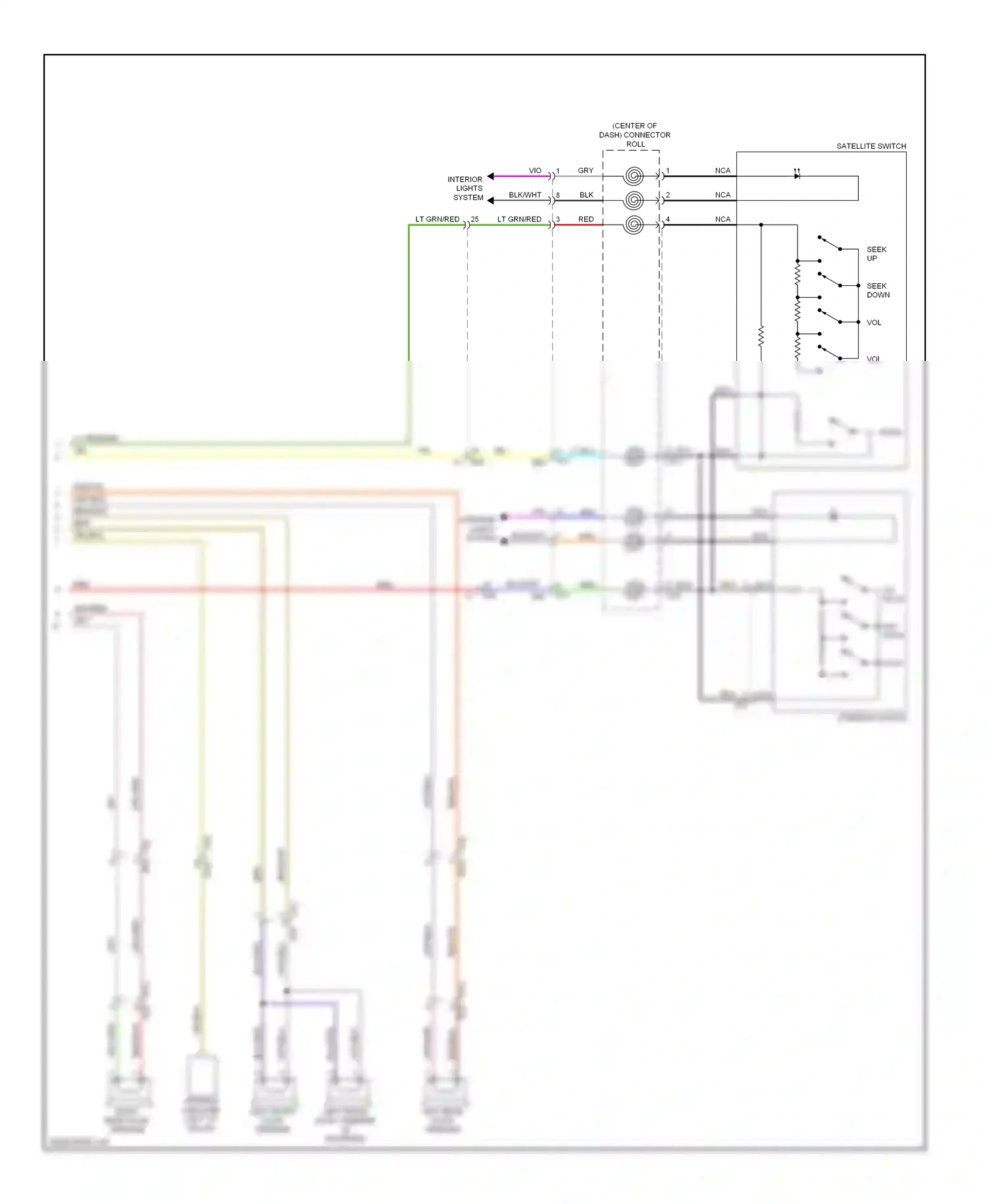 Wiring diagram off hook for Subaru Forester SH facelift (2010-2013) (1 of 1)