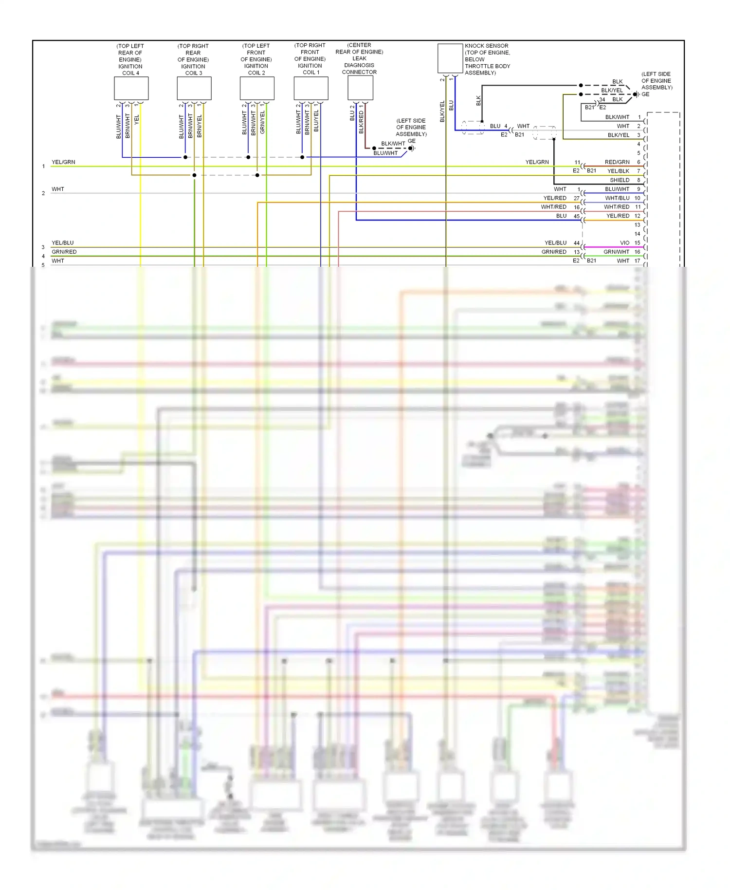 Wiring diagram pnk for Subaru Forester SH facelift (2010-2013) (20 of 28)
