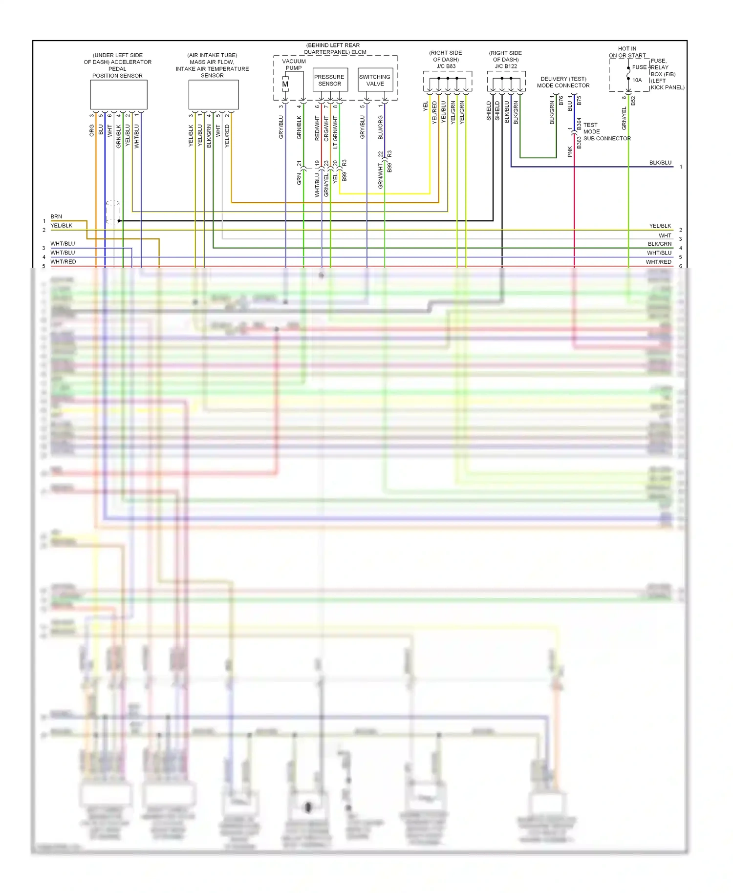 Wiring diagram red/blk for Subaru Forester SH facelift (2010-2013) (5 of 17)