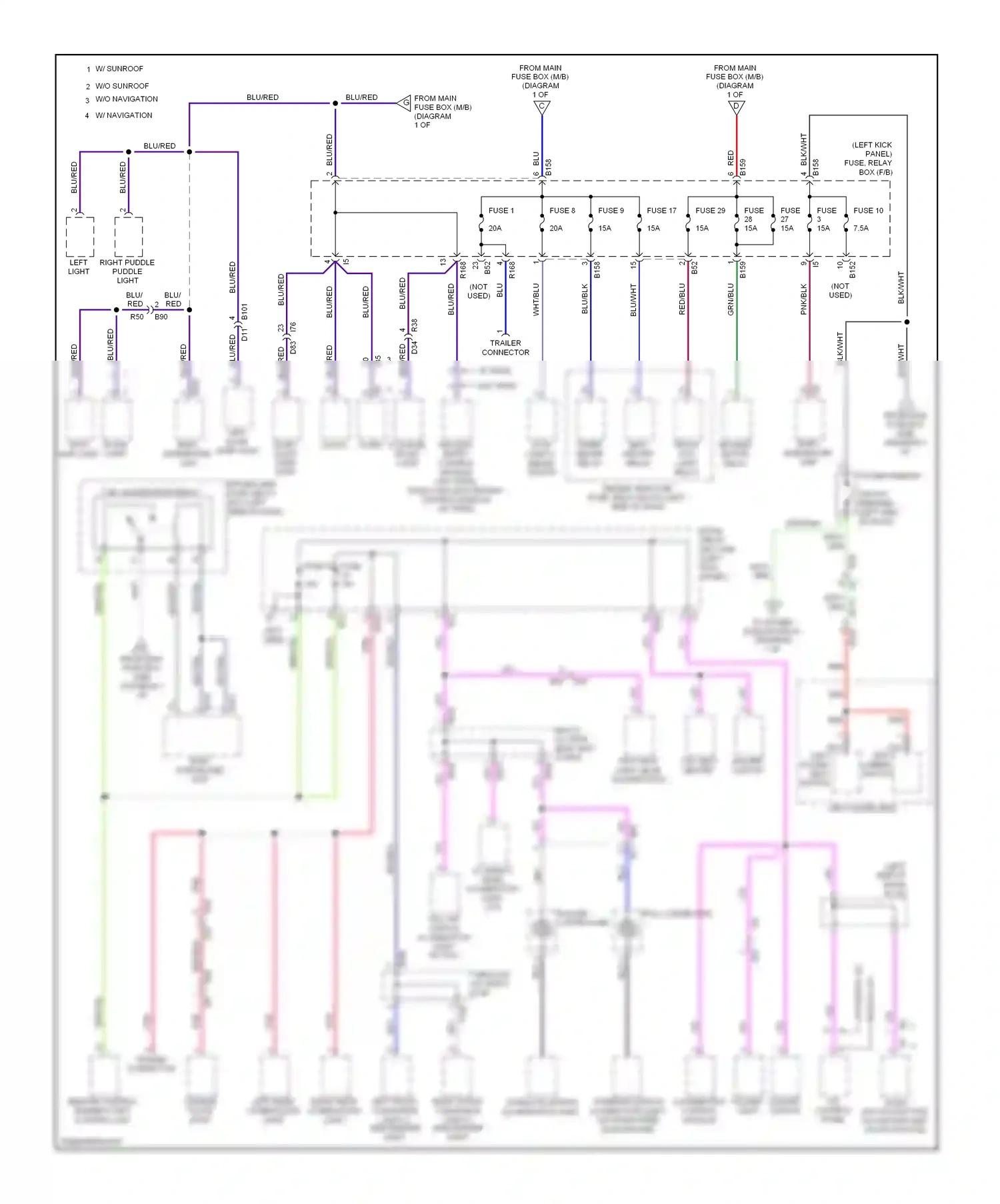 Wiring diagram vio for Subaru Forester SH facelift (2010-2013) (8 of 15)
