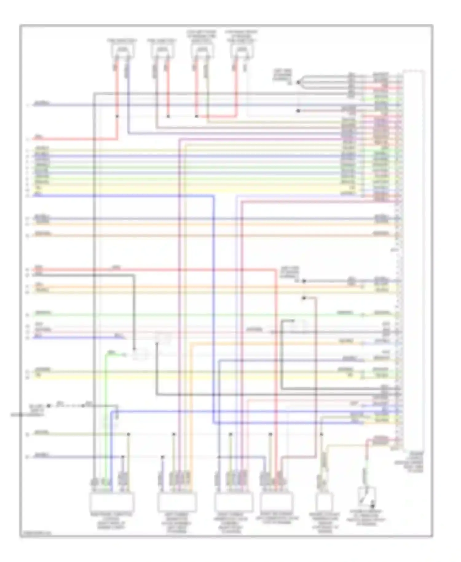 Forester Subaru SH (2007-2011): Wiring diagram engine performance 2.5l turbo (5 of 5)