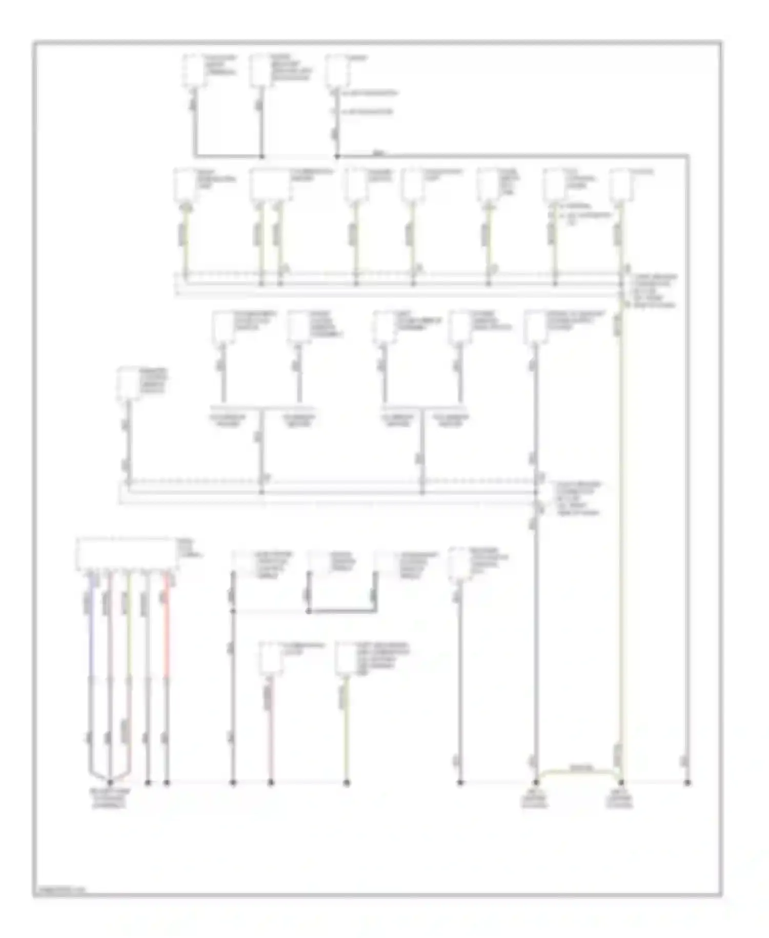 Forester Subaru SH (2007-2011): Ground distribution circuit (2 of 3)