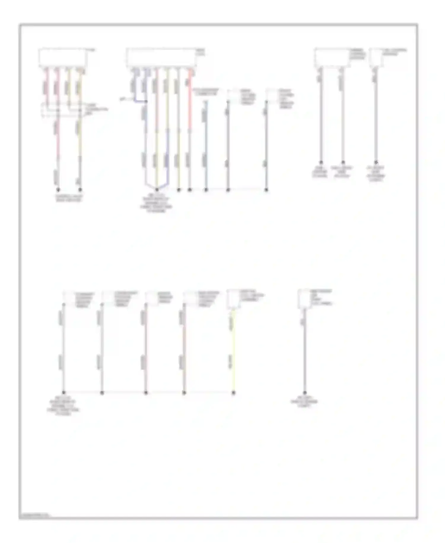 Forester Subaru SH (2007-2011): Ground distribution circuit (3 of 3)