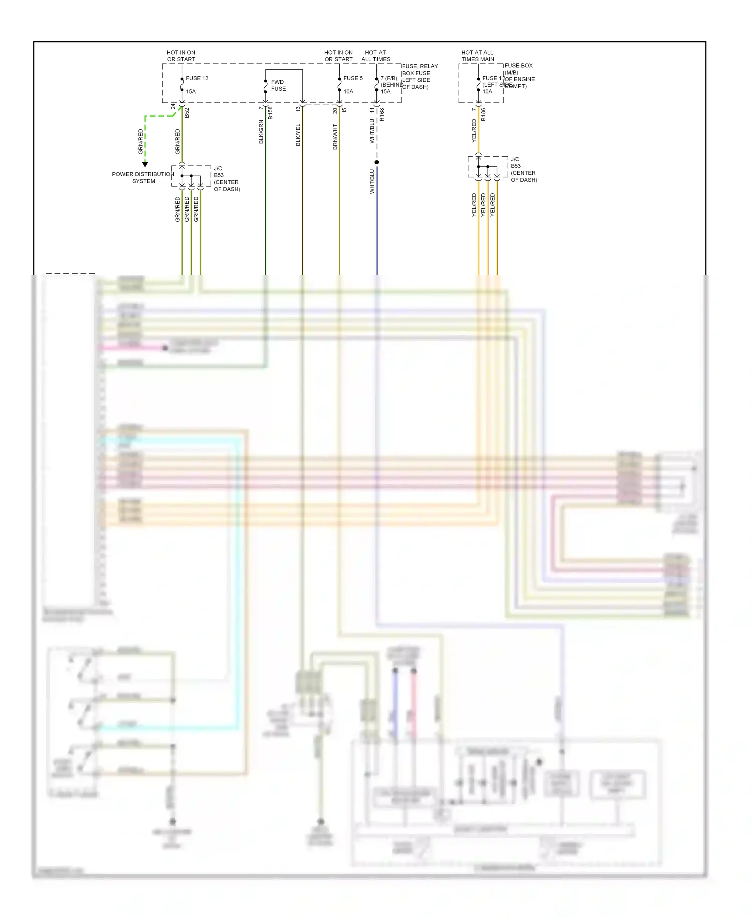 Wiring diagram fuse 5 for Subaru Forester SH (2007-2011) (12 of 12)