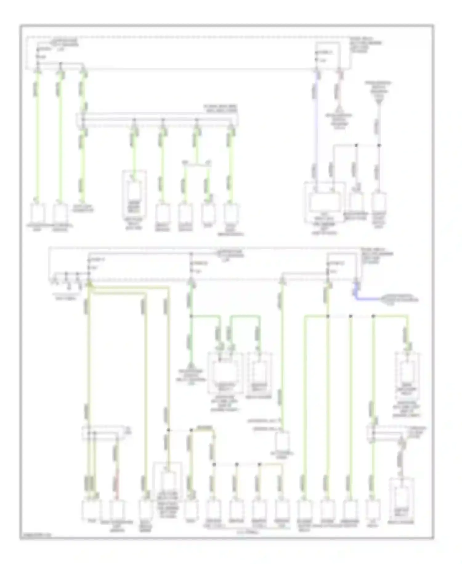 Wiring diagram navigation unit for Subaru Forester SH (2007-2011) (4 of 5)