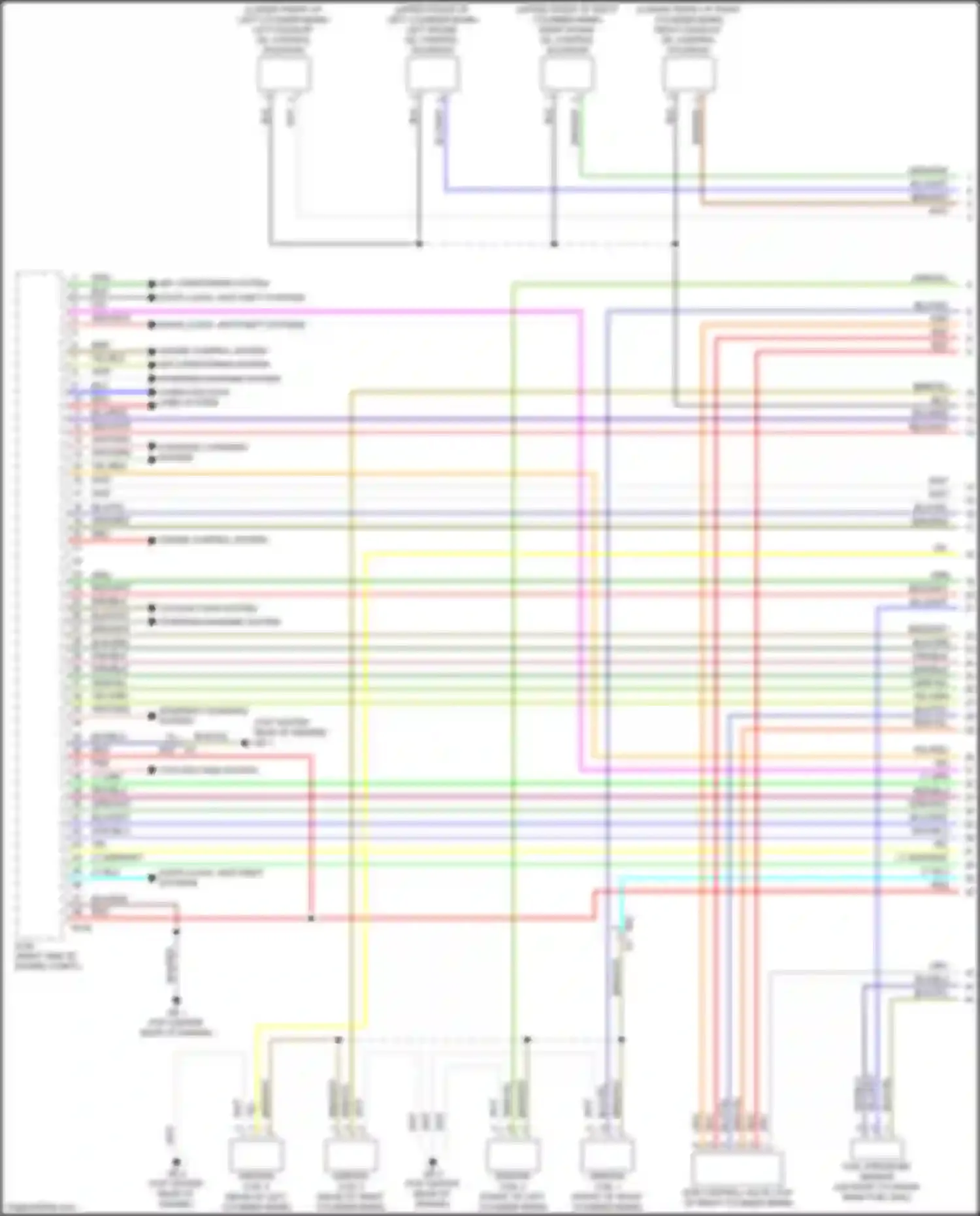 Forester Subaru SJ facelift 2 (2016-2018): Wiring diagram engine performance 2.0l turbo (1 of 8)