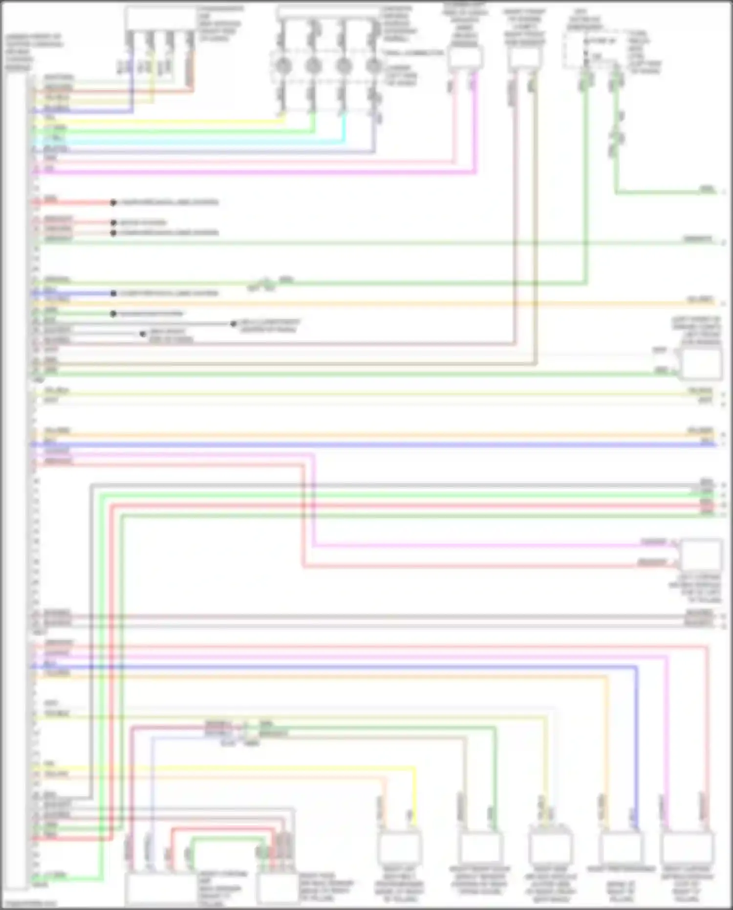 Forester Subaru SJ facelift 2 (2016-2018): Supplemental restraints circuit (1 of 2)