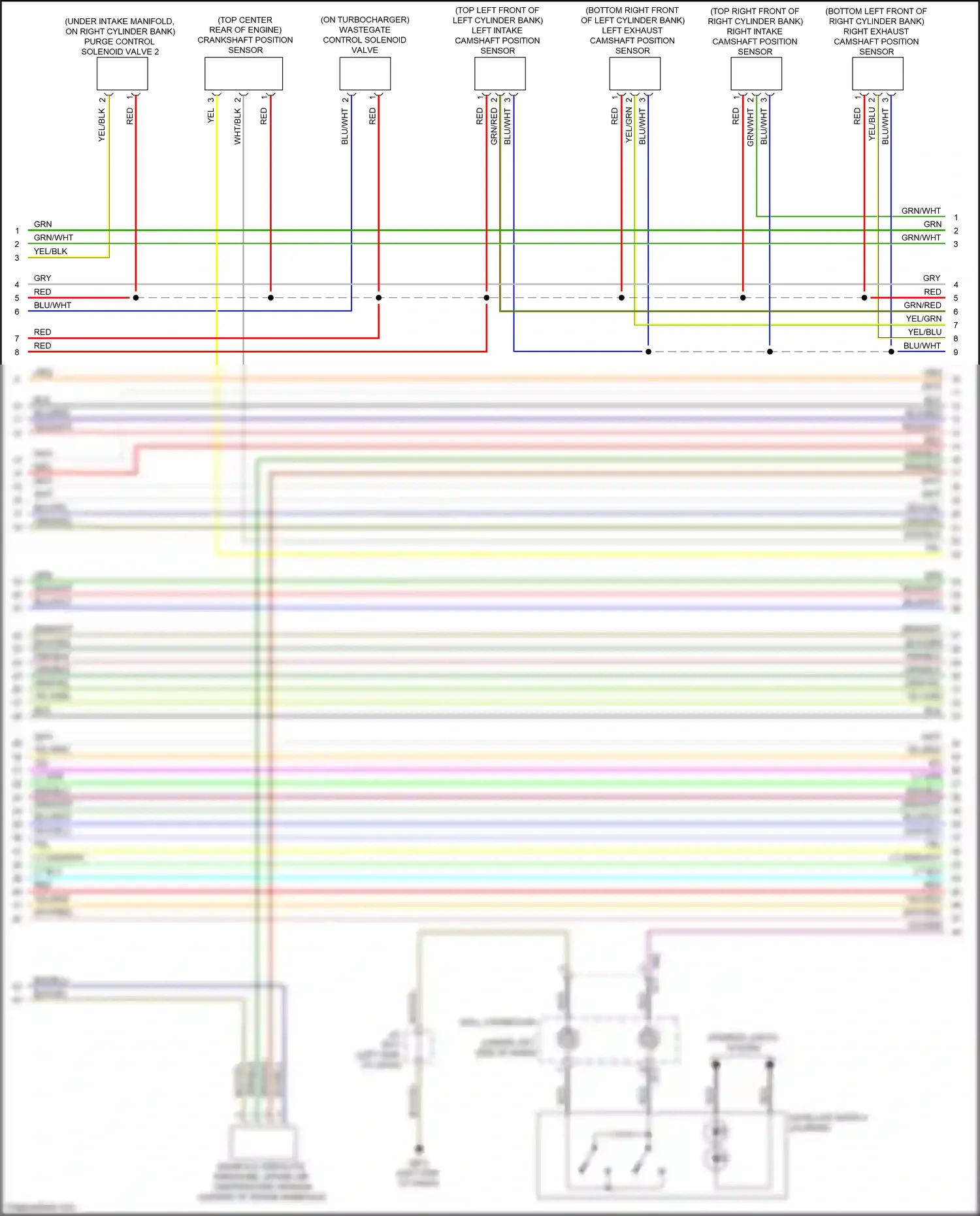 Wiring diagram blu/red for Subaru Forester SJ facelift 2 (2016-2018) (42 of 50)