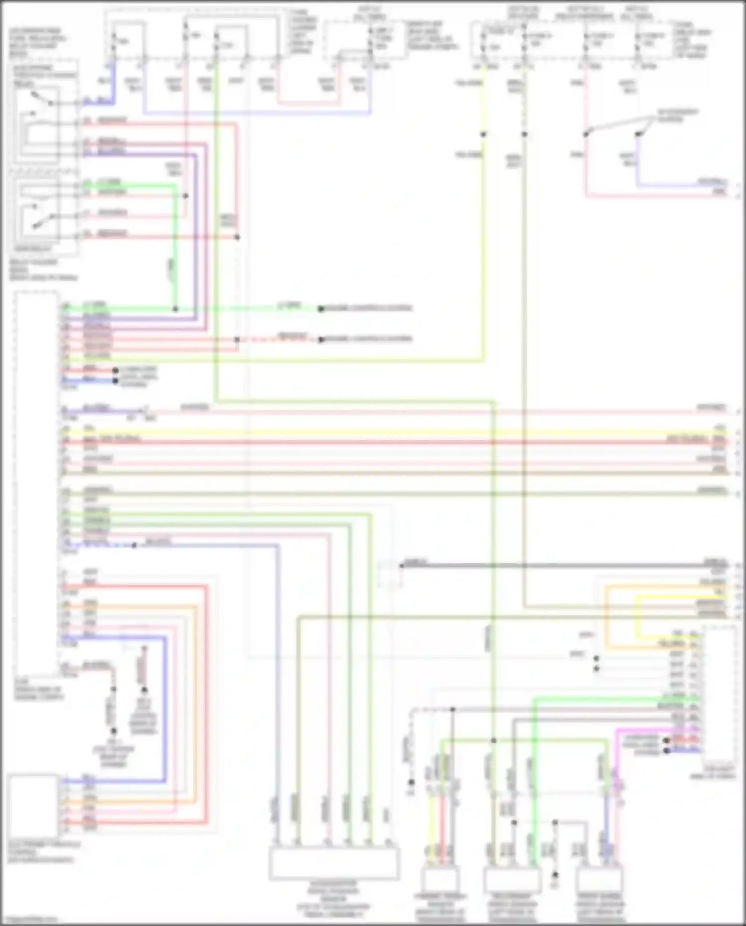 Wiring diagram computer data lines system for Subaru Forester SJ facelift 2 (2016-2018) (51 of 67)