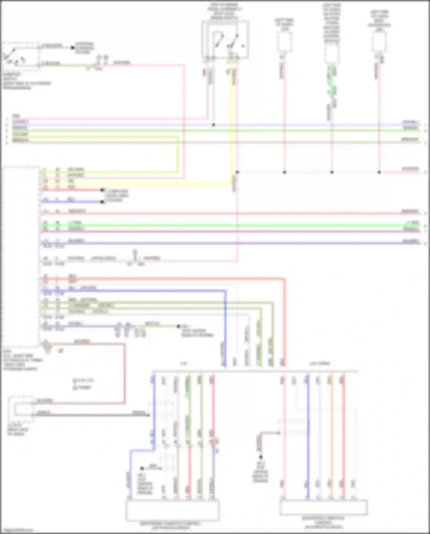 Wiring diagram computer data lines system for Subaru Forester SJ facelift 2 (2016-2018) (12 of 67)
