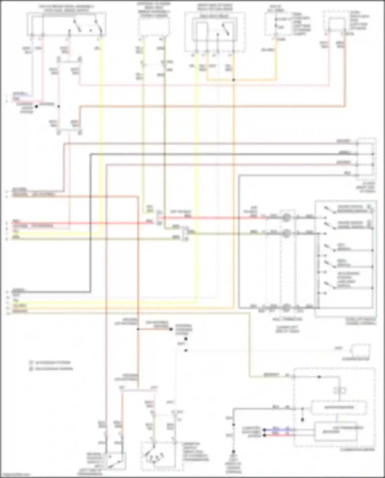 Wiring diagram computer data lines system for Subaru Forester SJ facelift 2 (2016-2018) (62 of 67)