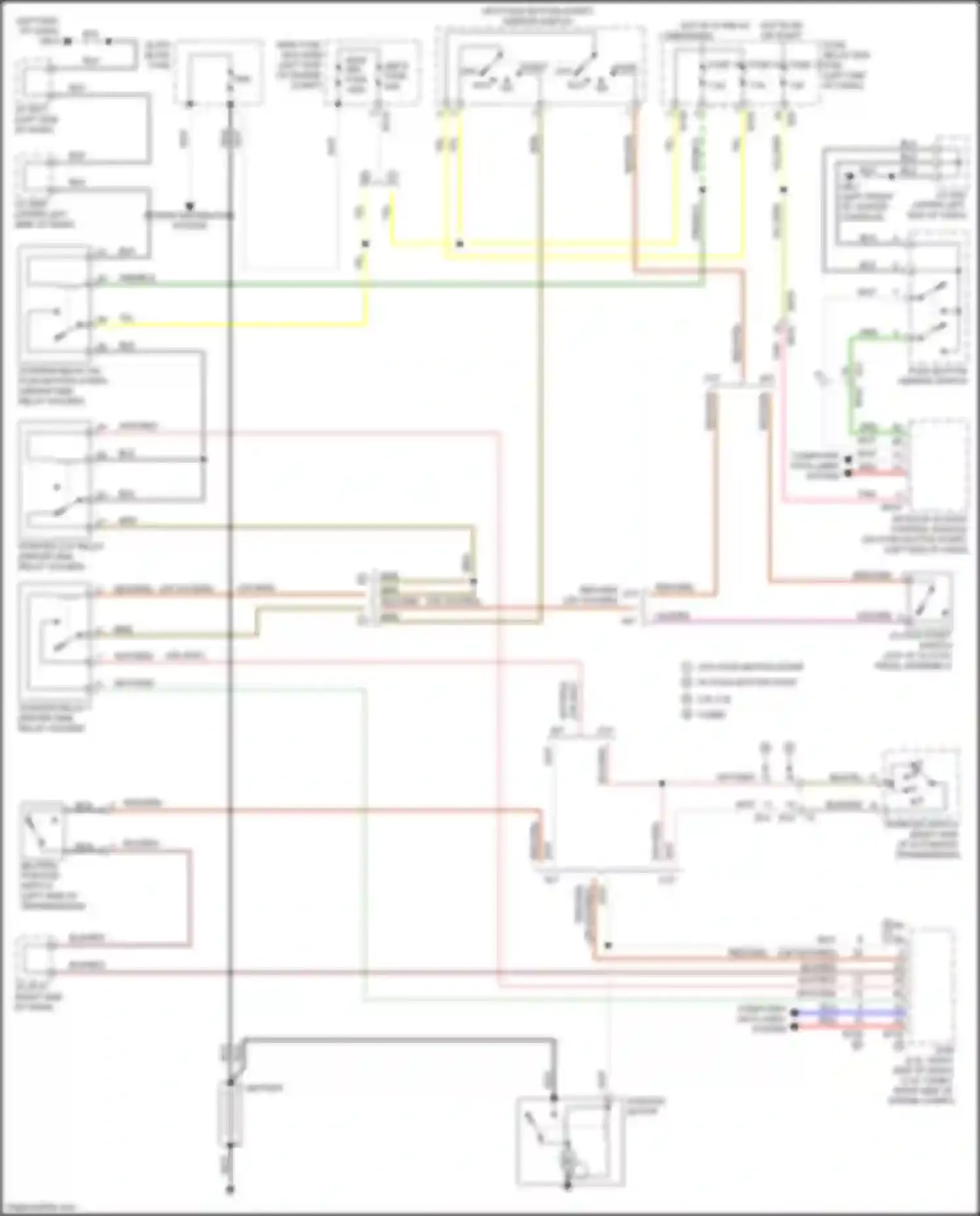 Wiring diagram computer data lines system for Subaru Forester SJ facelift 2 (2016-2018) (39 of 67)