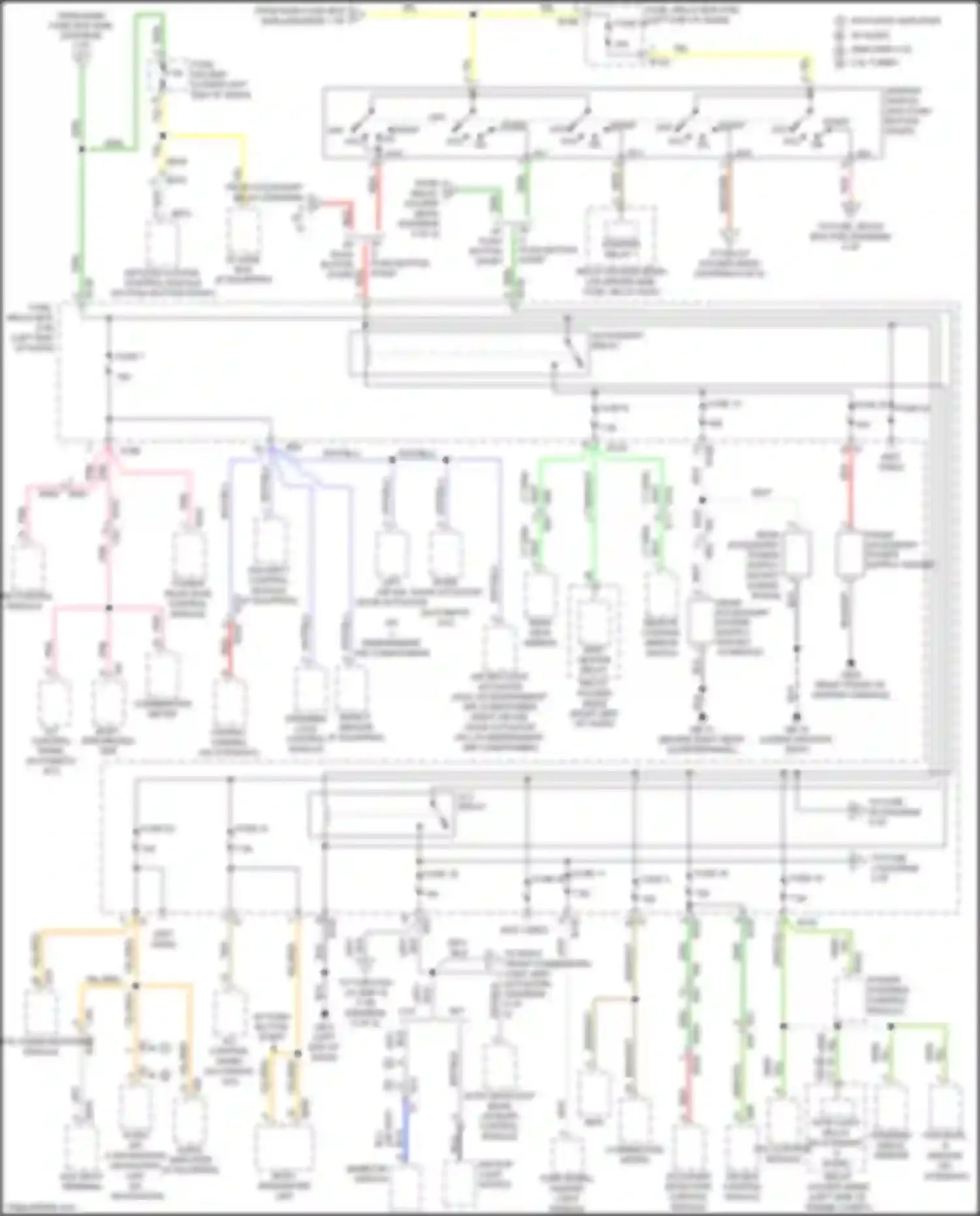 Wiring diagram data communication module for Subaru Forester SJ facelift 2 (2016-2018) (6 of 9)