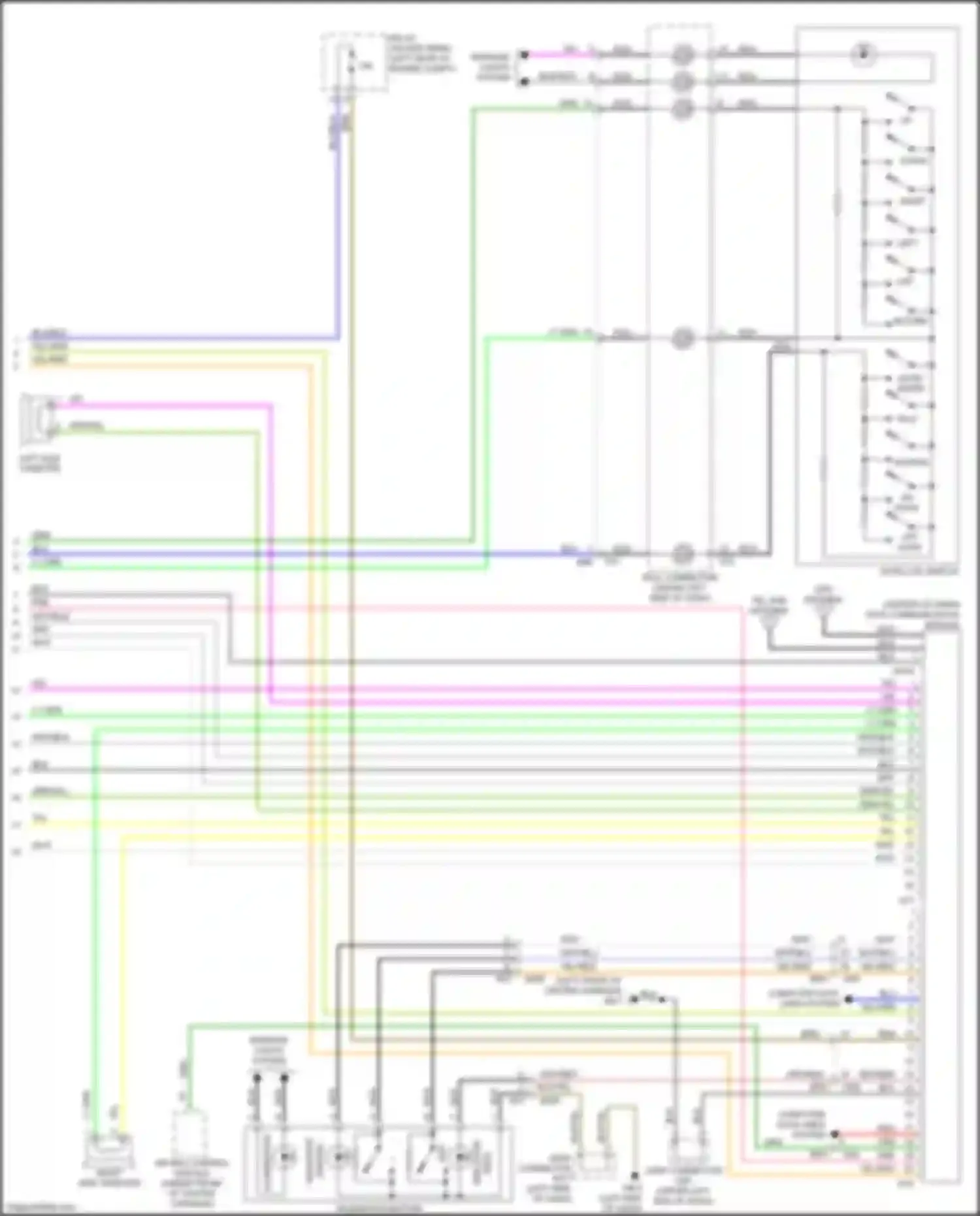 Wiring diagram data communication module for Subaru Forester SJ facelift 2 (2016-2018) (3 of 9)