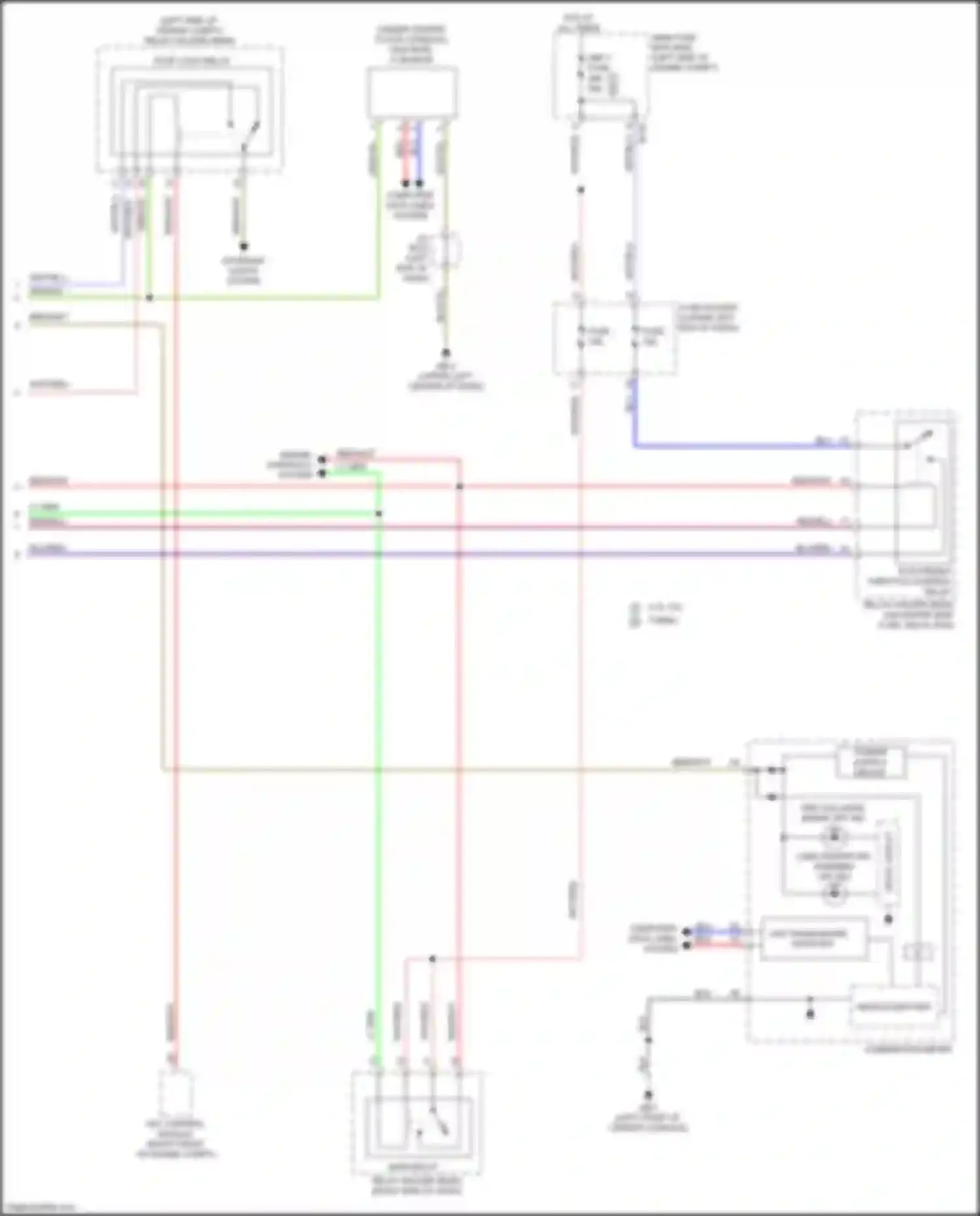Wiring diagram engine controls system for Subaru Forester SJ facelift 2 (2016-2018) (6 of 10)