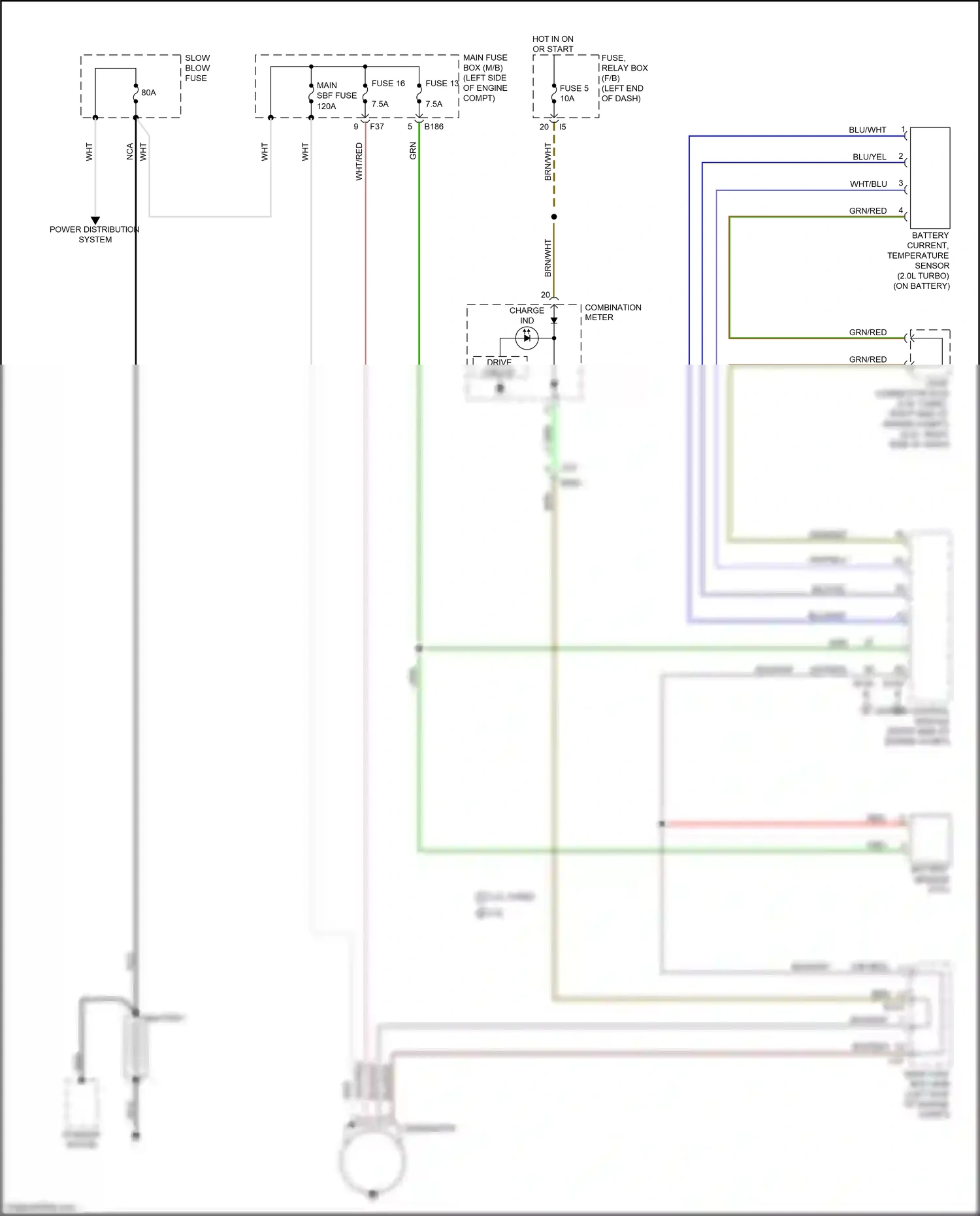 Wiring diagram grn for Subaru Forester SJ facelift 2 (2016-2018) (41 of 92)