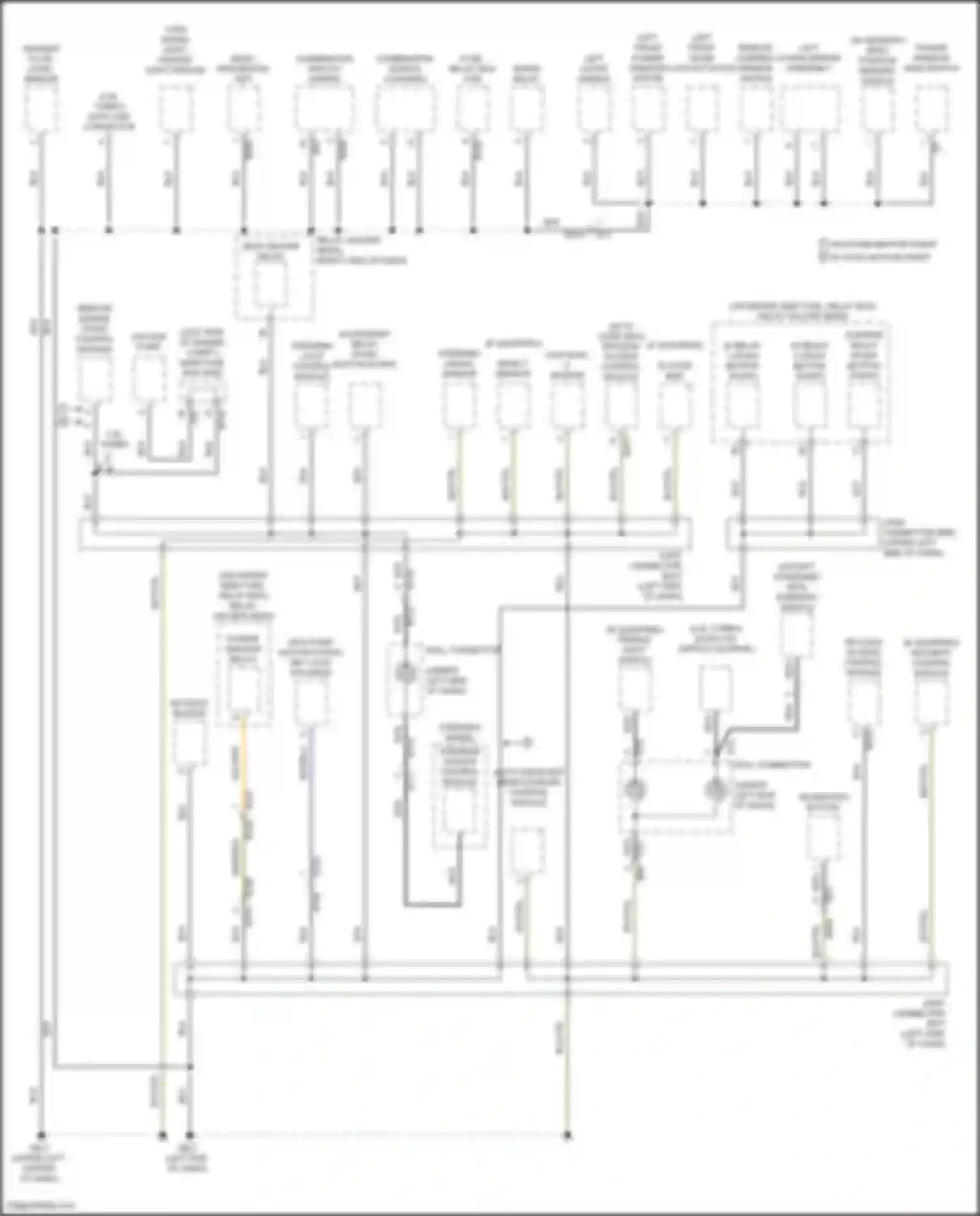 Wiring diagram id code box for Subaru Forester SJ facelift 2 (2016-2018) (1 of 2)