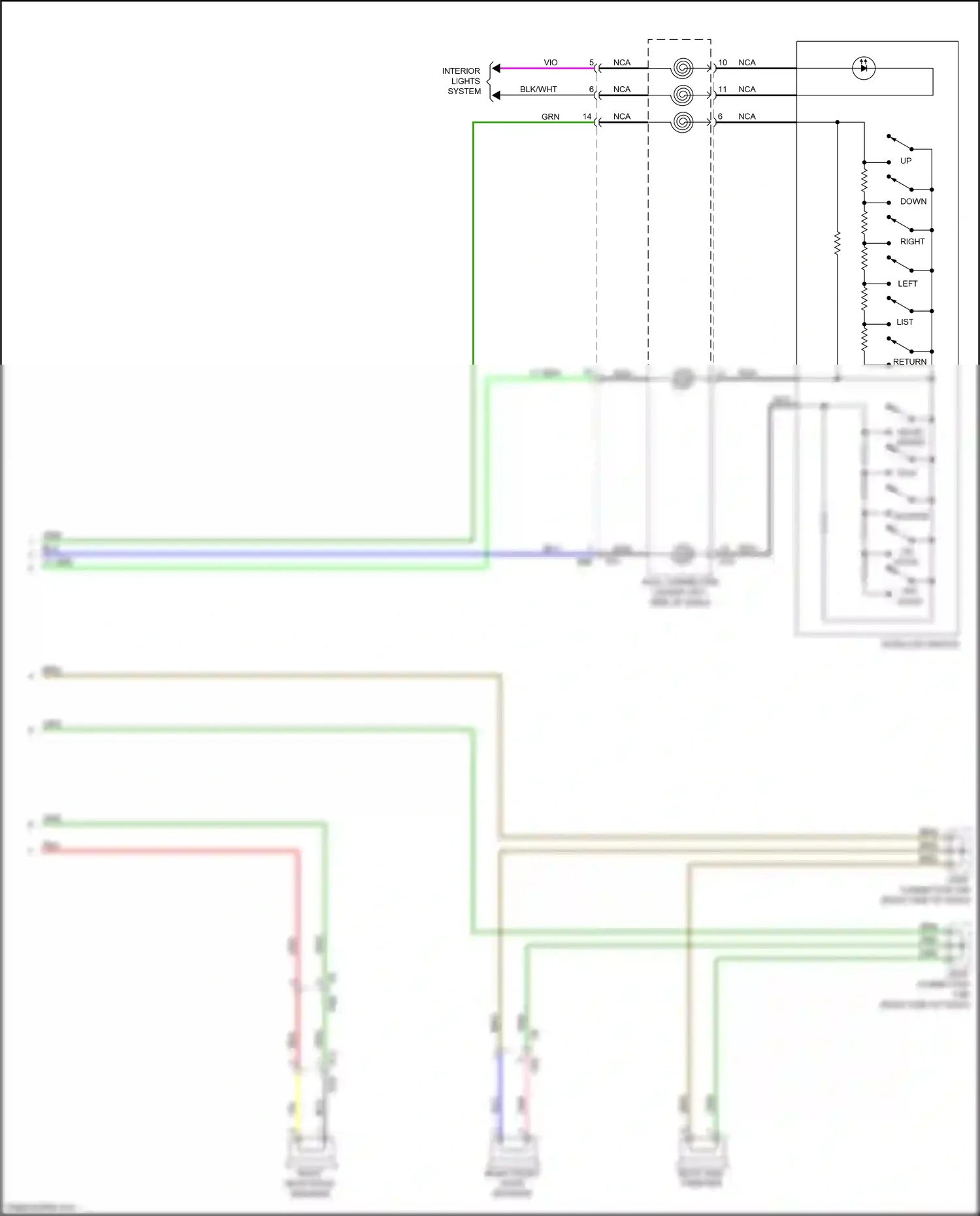 Wiring diagram off hook for Subaru Forester SJ facelift 2 (2016-2018) (3 of 8)