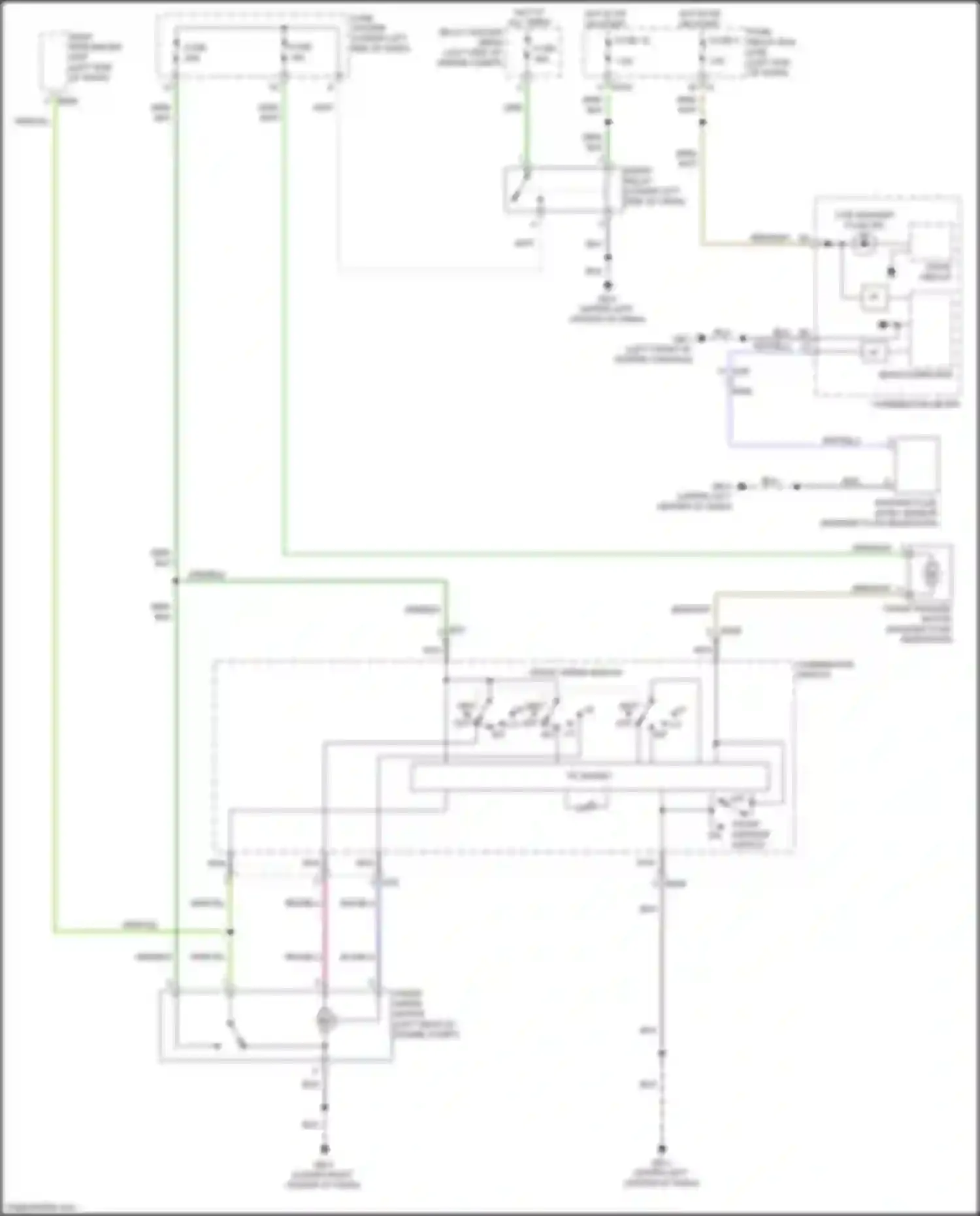 Wiring diagram off lo int int for Subaru Forester SJ facelift 2 (2016-2018) (1 of 1)