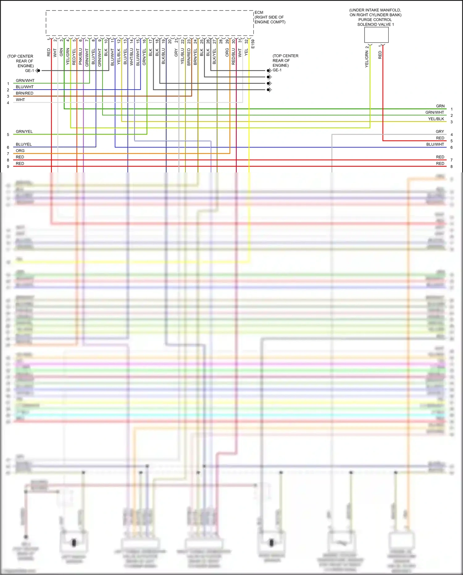 Wiring diagram red for Subaru Forester SJ facelift 2 (2016-2018) (99 of 110)
