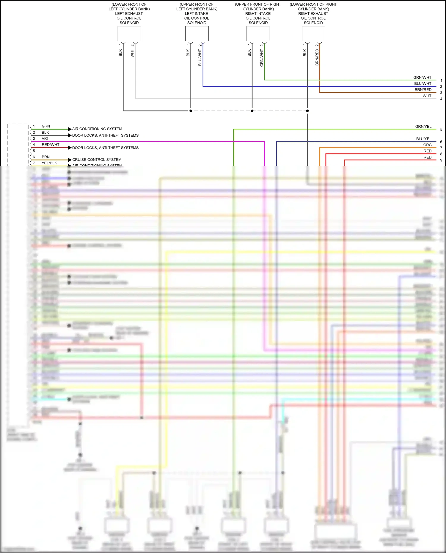 Wiring diagram starting/ charging system for Subaru Forester SJ facelift 2 (2016-2018) (5 of 5)