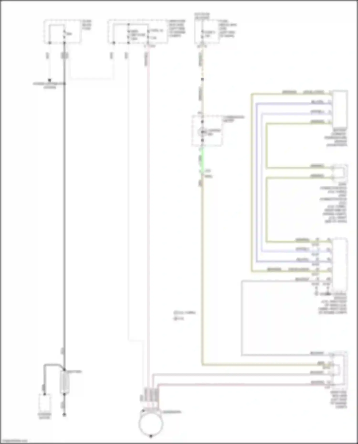 Forester Subaru SJ facelift (2015-2016): Charging circuit