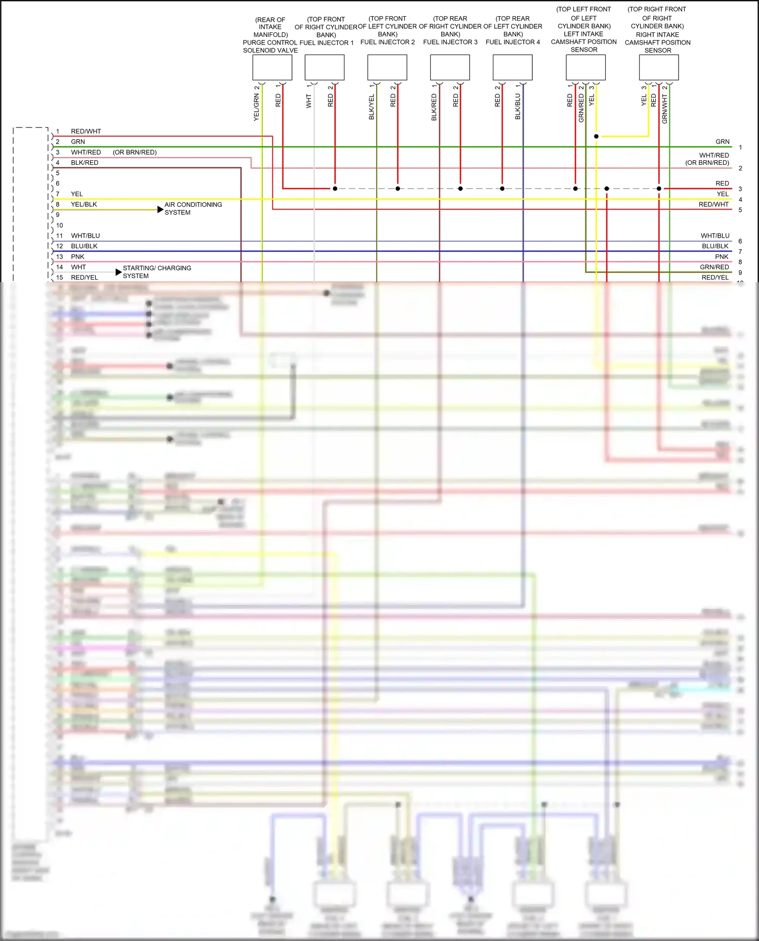 Wiring diagram air conditioning system for Subaru Forester SJ facelift (2015-2016) (3 of 4)