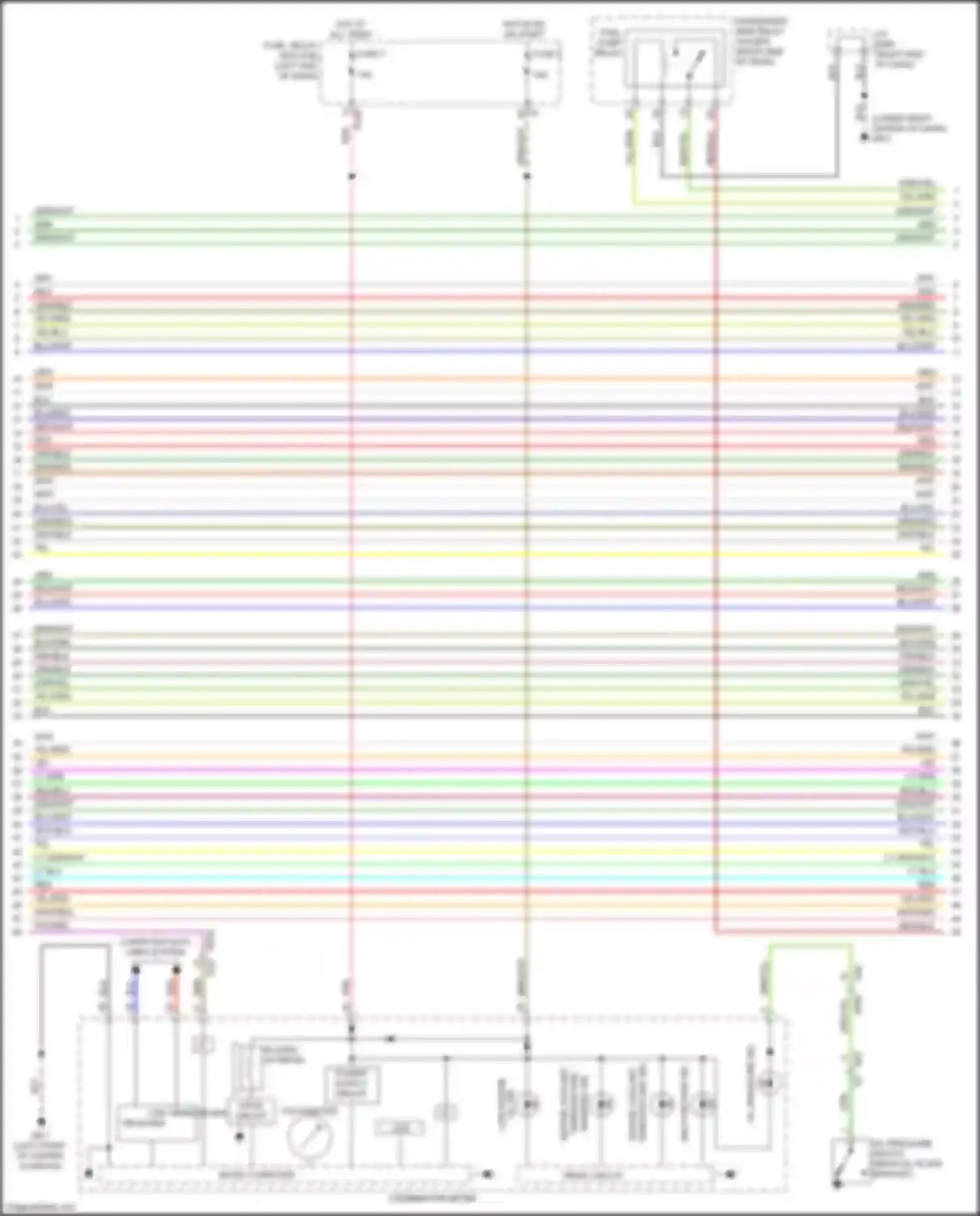 Wiring diagram computer data lines system for Subaru Forester SJ facelift (2015-2016) (59 of 62)