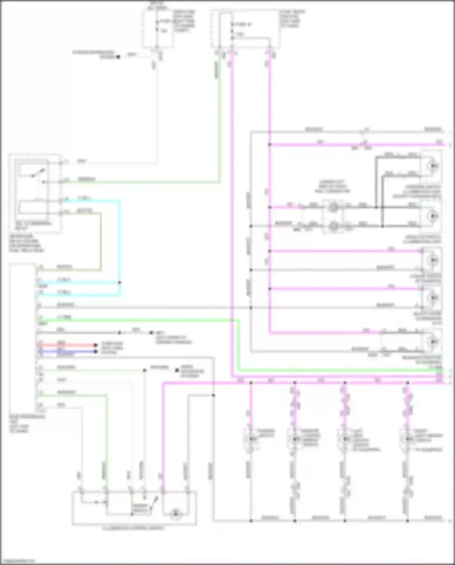 Wiring diagram computer data lines system for Subaru Forester SJ facelift (2015-2016) (44 of 62)