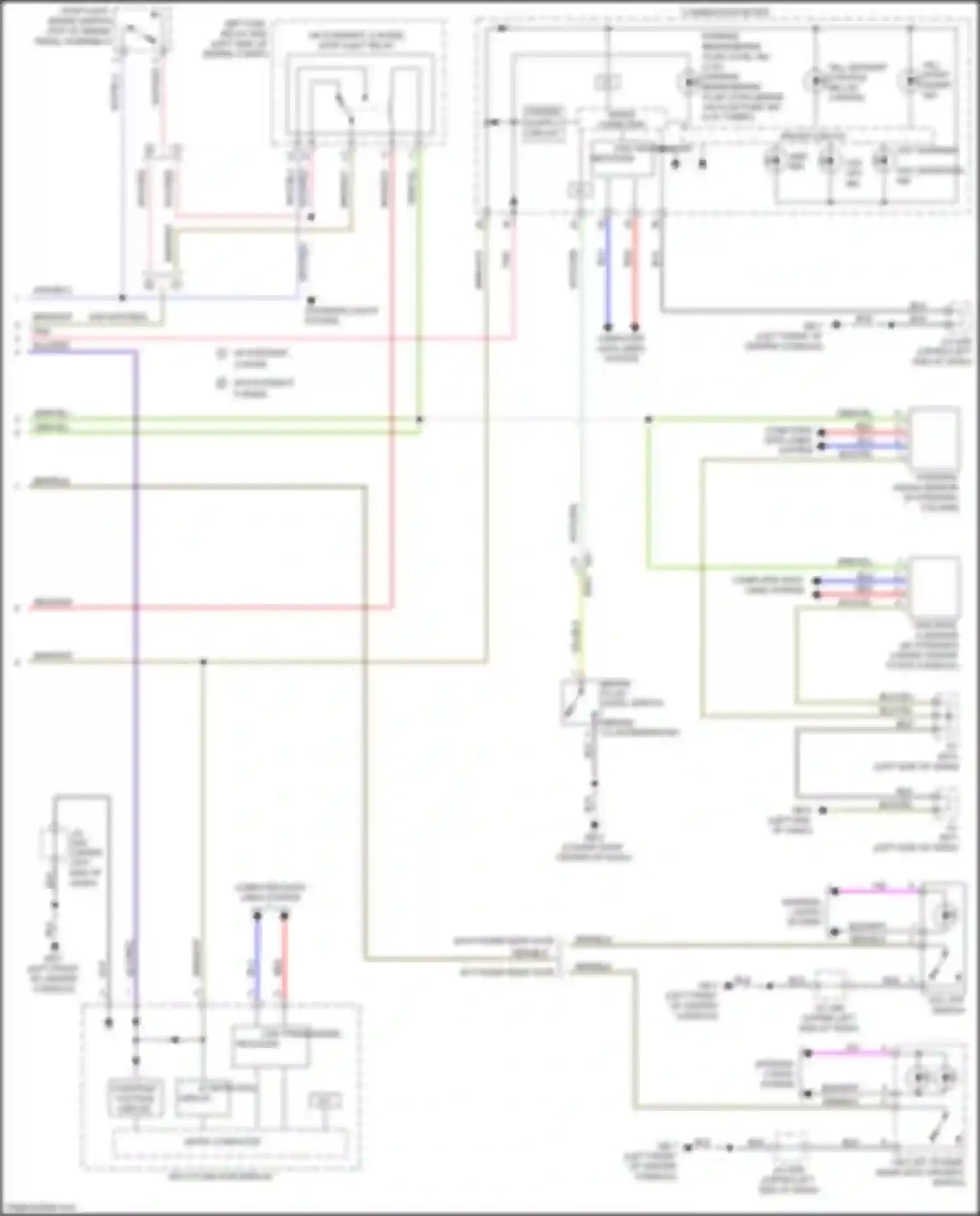 Wiring diagram computer data lines system for Subaru Forester SJ facelift (2015-2016) (22 of 62)